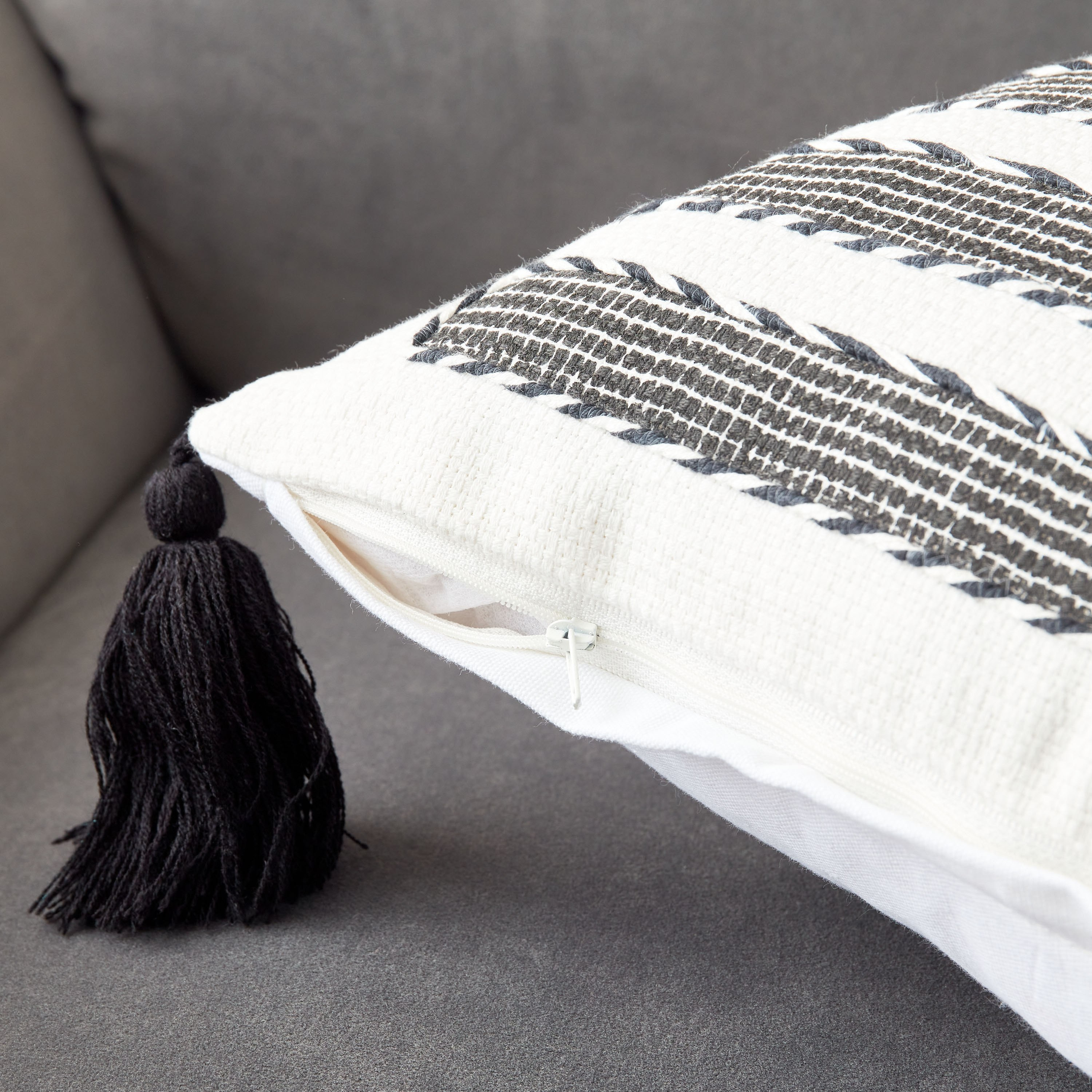B&W Miller Patch Embroidered Cushion Cover - 45x45cm-hbxhomeware-cushionsandcovers-cushioncovers-image-4