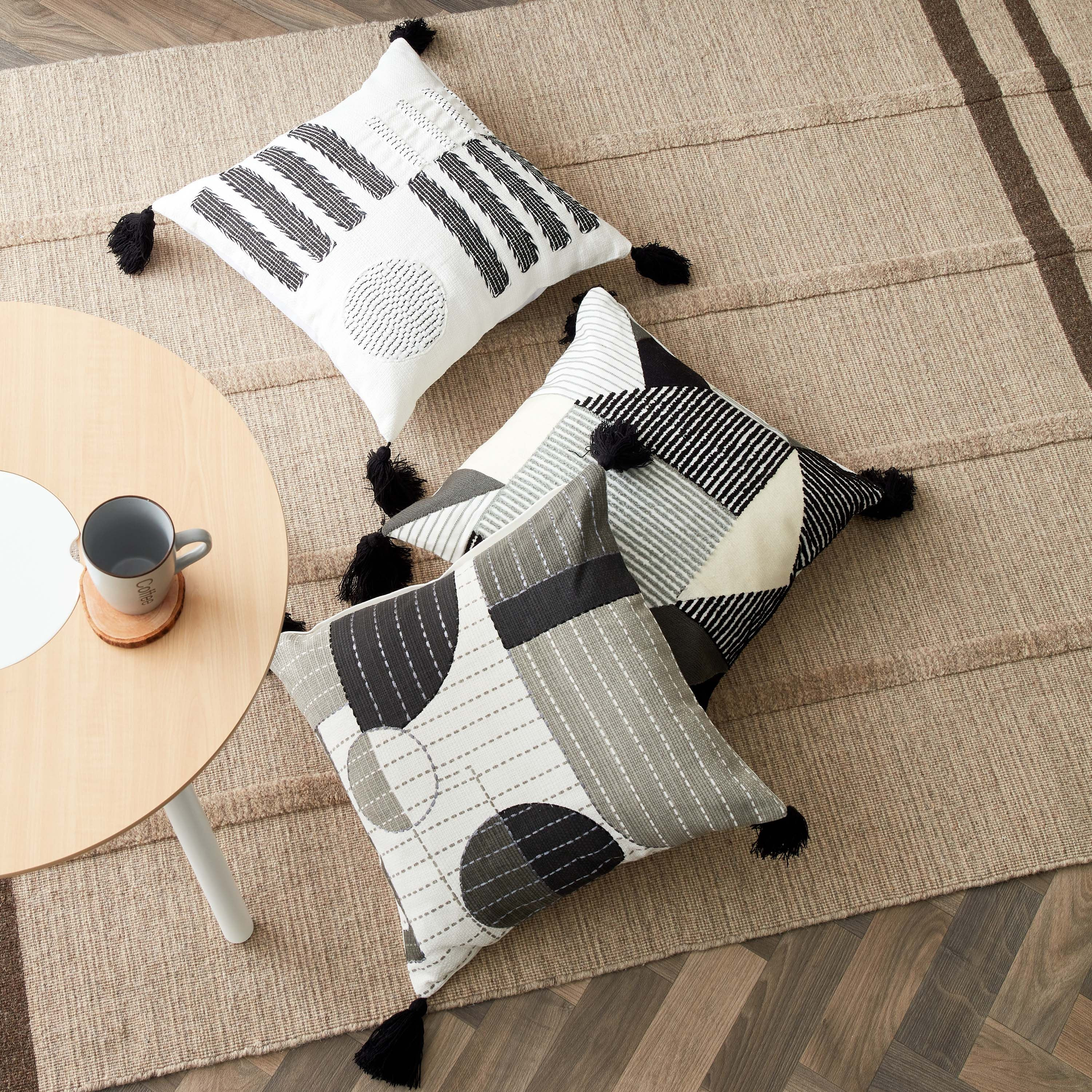B&W Miller Patch Embroidered Cushion Cover - 45x45cm-hbxhomeware-cushionsandcovers-cushioncovers-image-5