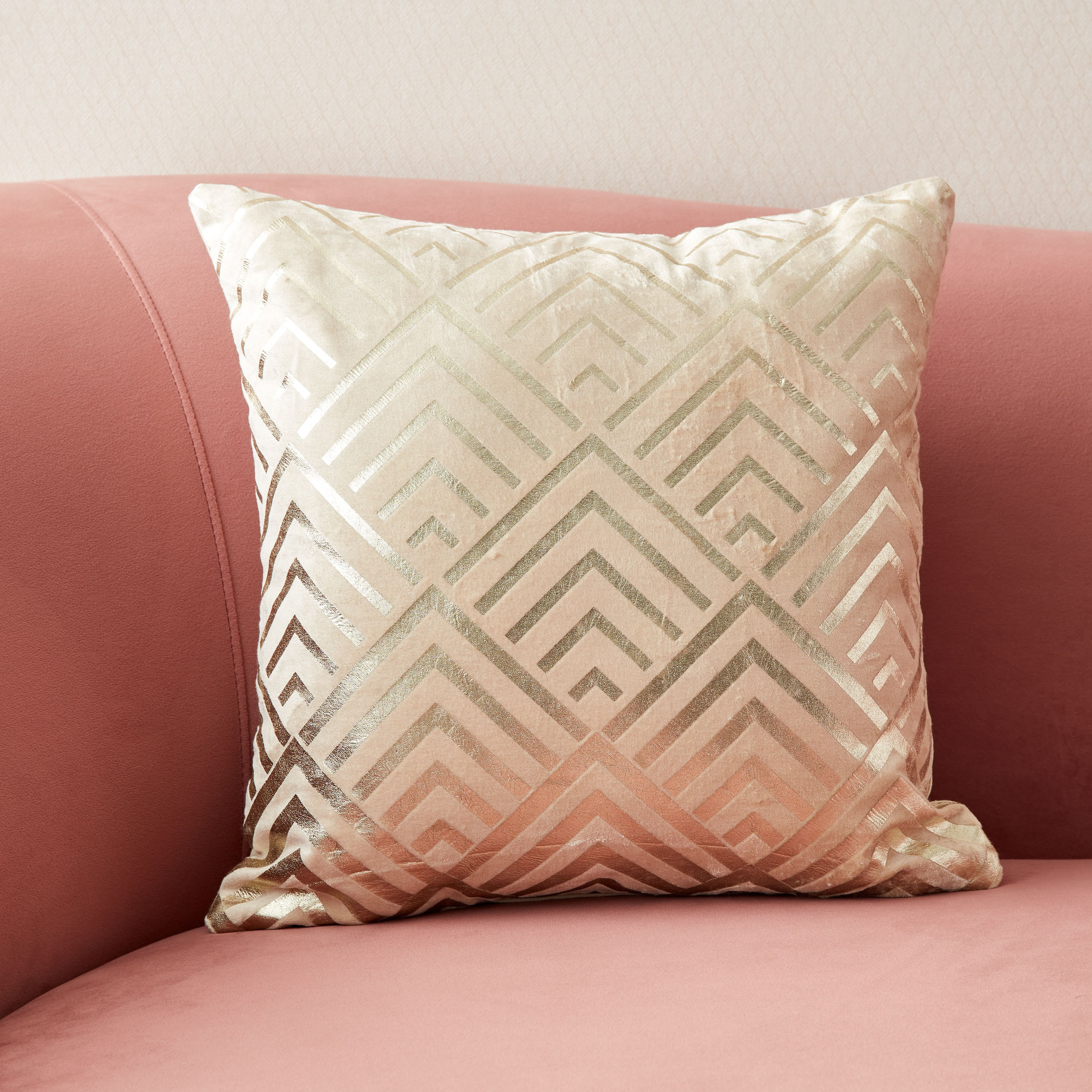 غطاء وسادة مخملي بطبعات فويل من كينسلي - 40x40 سم-hbxhomeware-cushionsandcovers-cushioncovers-image-1