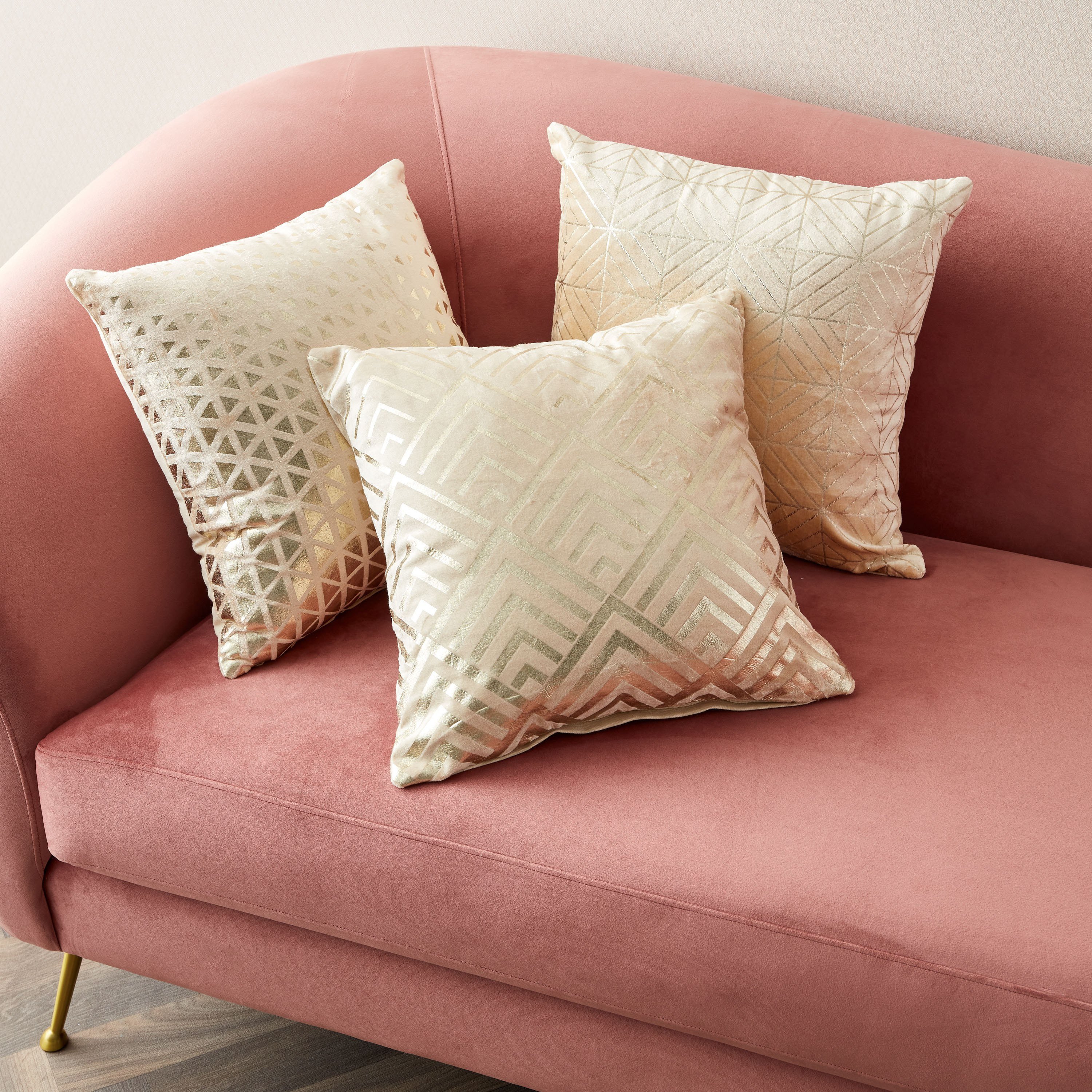 غطاء وسادة مخملي بطبعات فويل من كينسلي - 40x40 سم-hbxhomeware-cushionsandcovers-cushioncovers-image-5