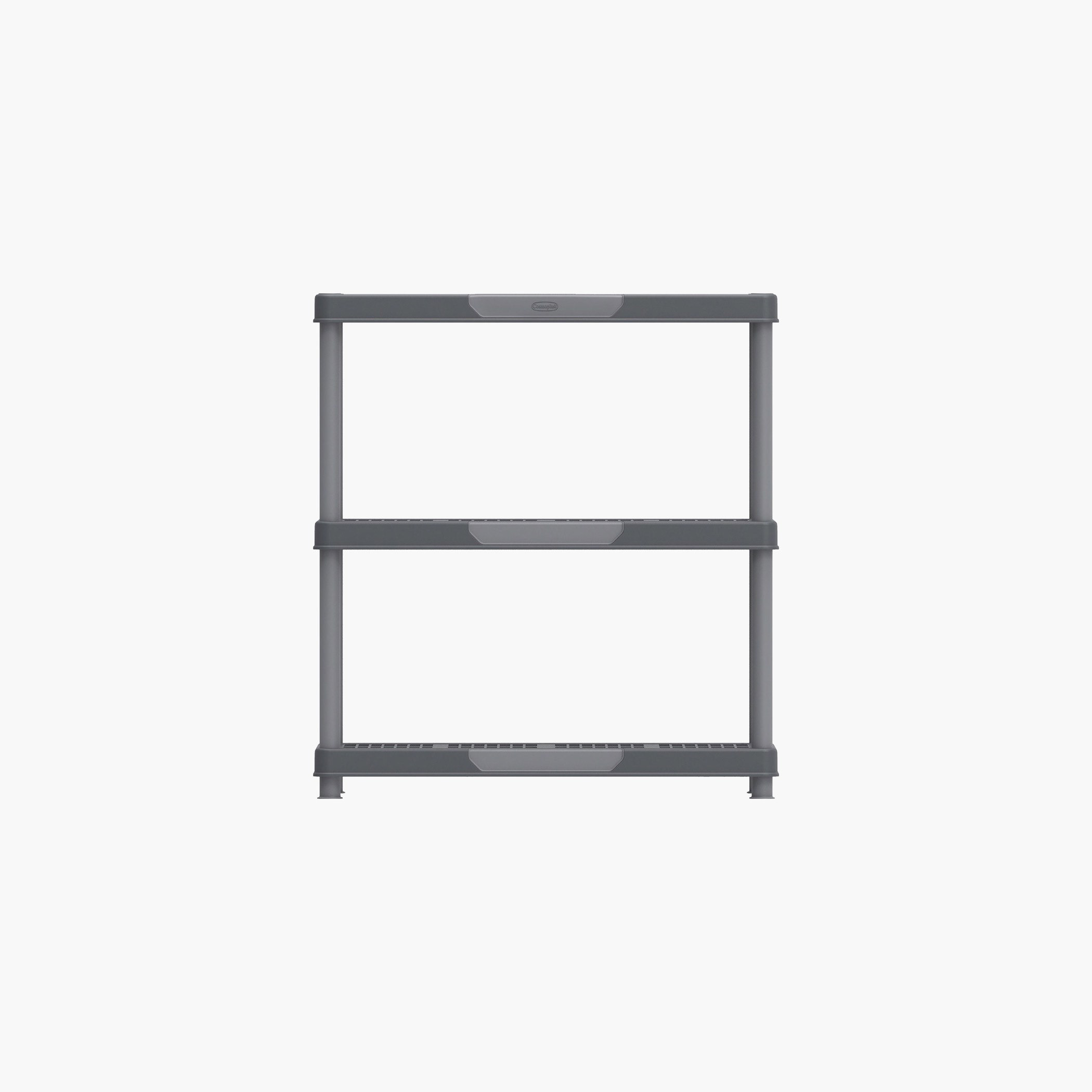Cosmoplast Heavy Duty 3-Tier Storage Rack - 90x45x98 cm-hbxdecorandfurnishings-homeaccessories-storage-image-3