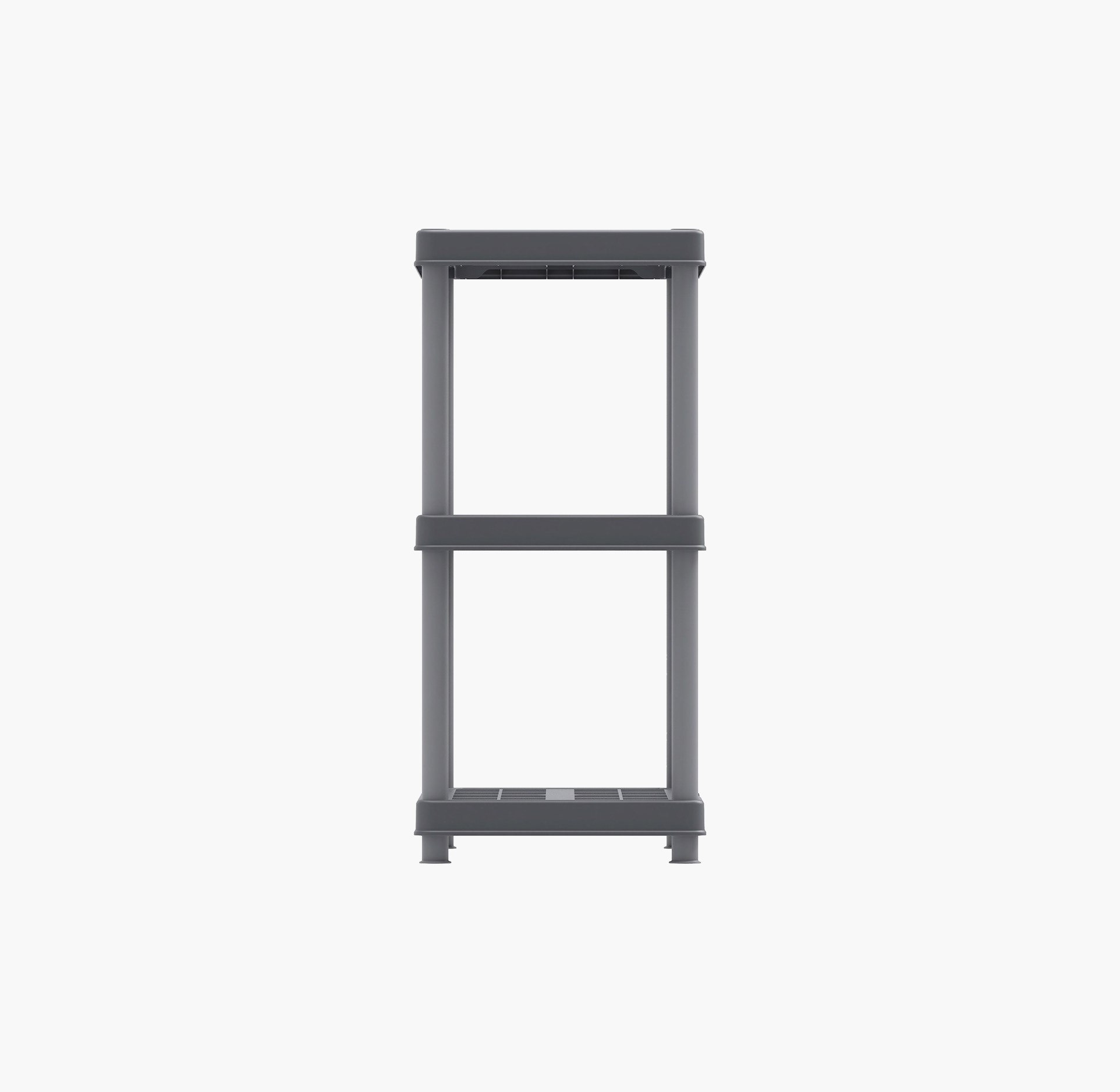 Cosmoplast Heavy Duty 3-Tier Storage Rack - 90x45x98 cm-hbxdecorandfurnishings-homeaccessories-storage-image-4
