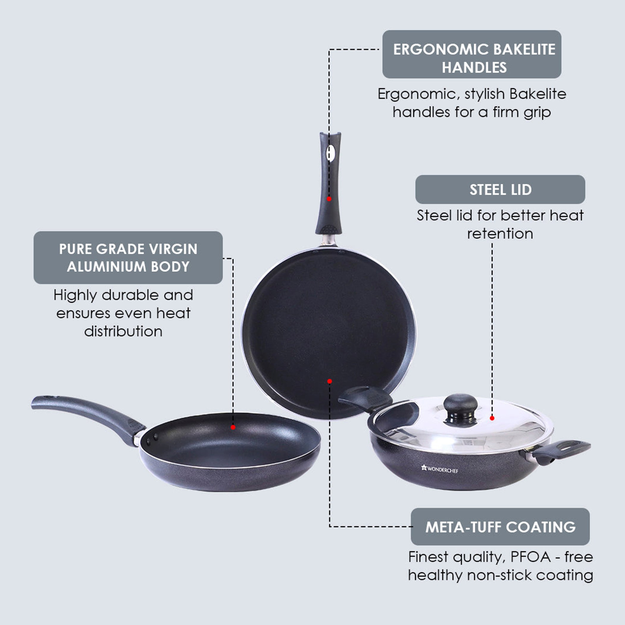 طقم أواني طهي غير قابل للالتصاق مع قاعدة حثيّة من ووندرشيف - 4 قطع-hbxhomeware-hbxkitchen-image-9