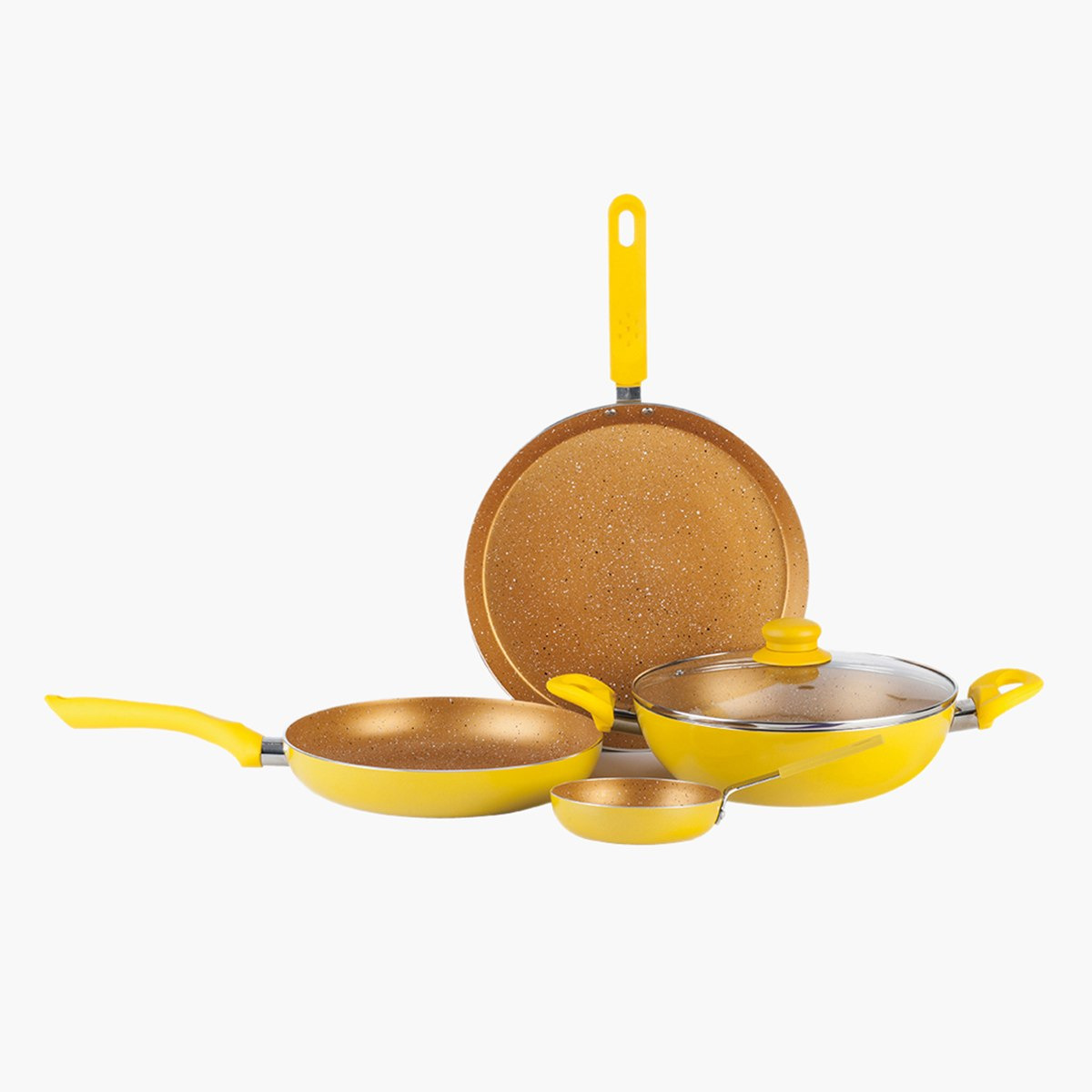 طقم أواني طهي غير قابل للالتصاق مع قاعدة حثيّة دا فينشي من ووندرشيف - 4 قطع-hbxhomeware-hbxkitchen-image-2