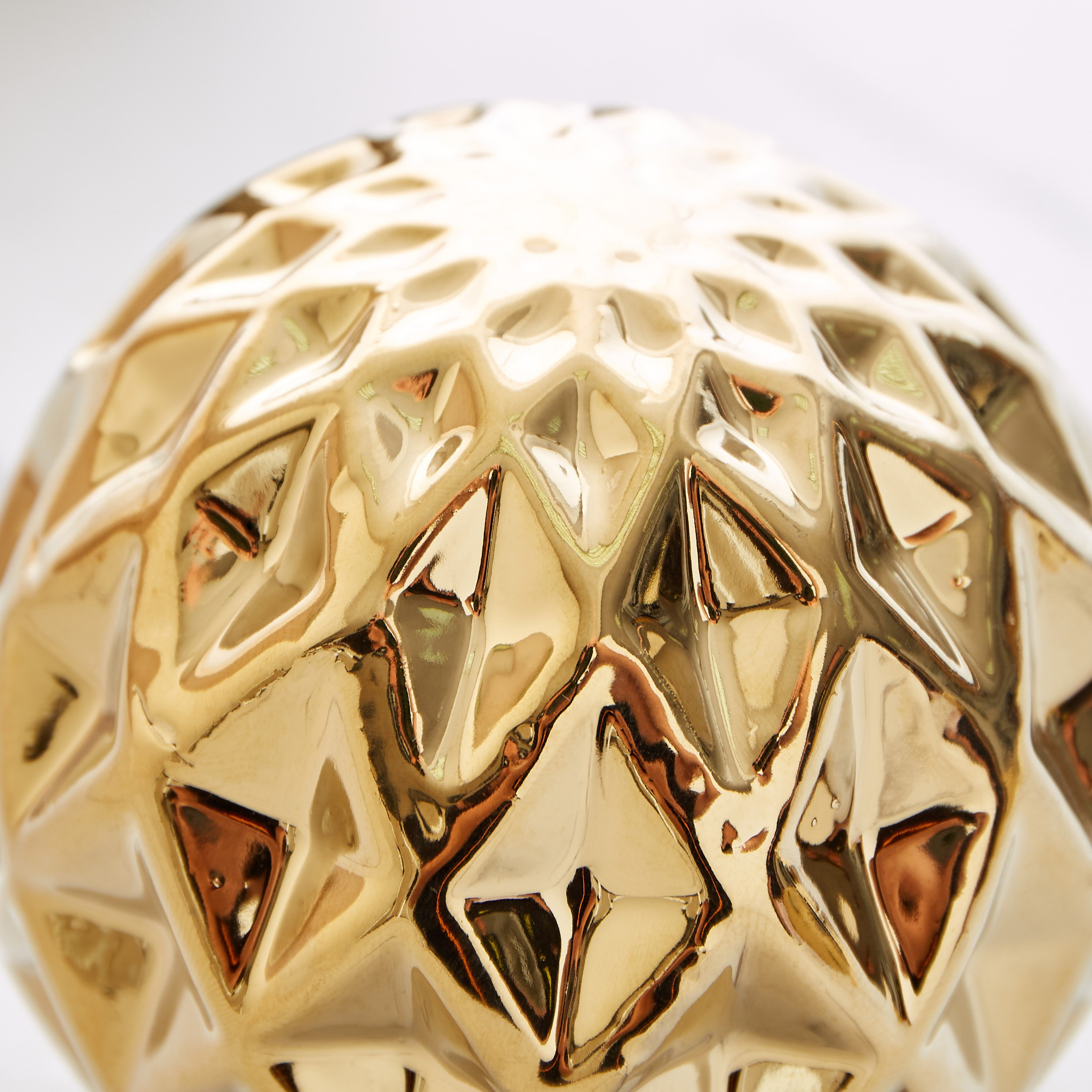 كرة ديكور صغيرة من جلايد - 9.5x9.5x8.7 سم-hbxhomeware-homedecor-figurinesandornaments-image-3