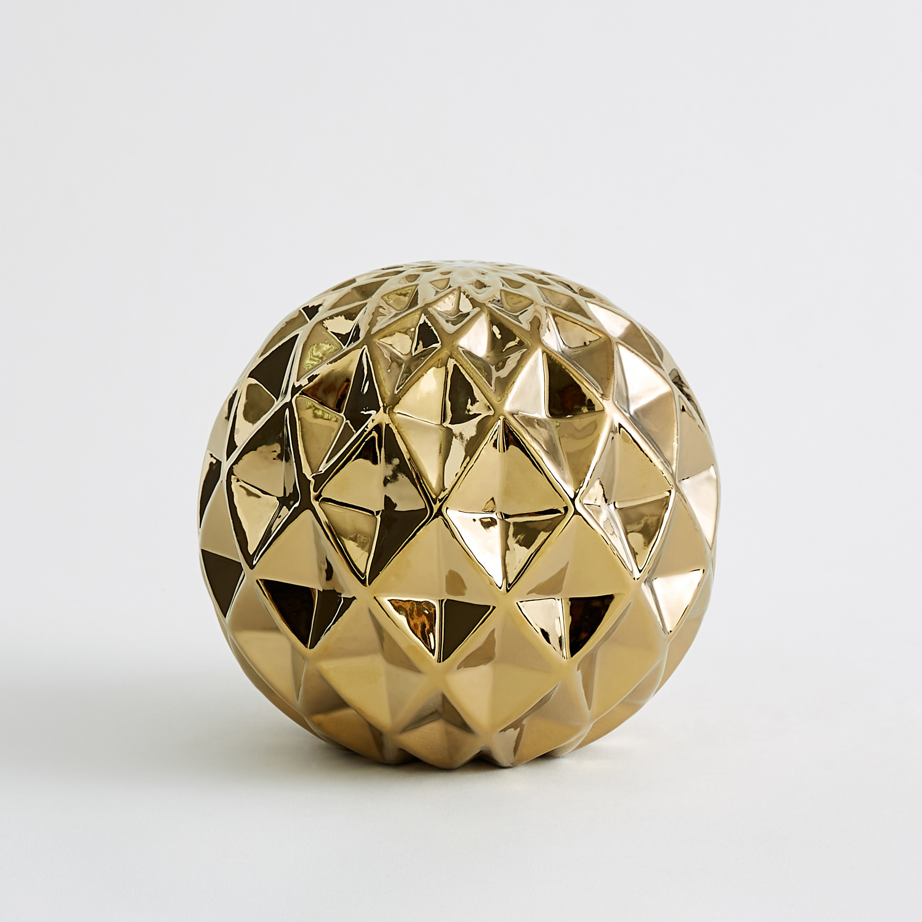 كرة ديكور كبيرة من جلايد - 15x15x13.5 سم-hbxhomeware-homedecor-figurinesandornaments-image-5