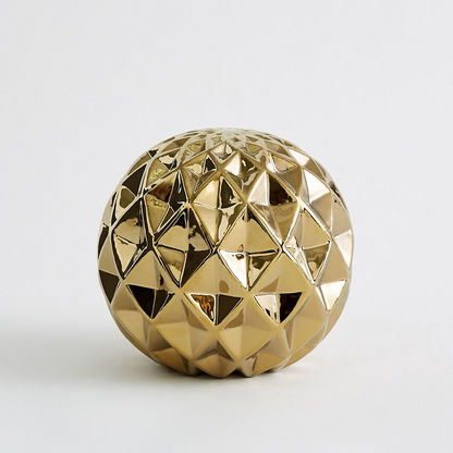 Glide Accent Large Decorative Ball - 15x15x13.5 cms