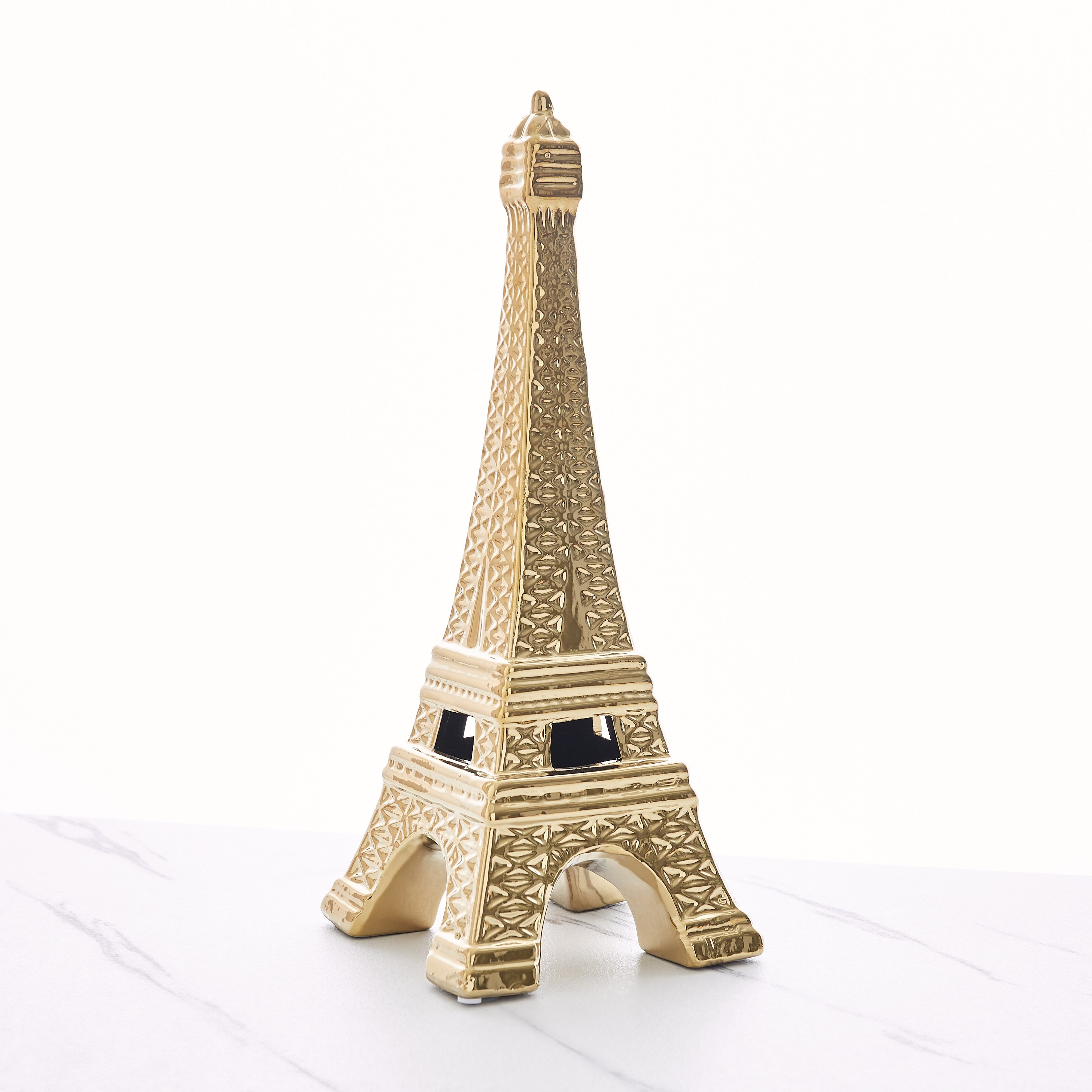 تمثال ديكور برج من جلايد - 16x16x40 سم-hbxhomeware-homedecor-figurinesandornaments-image-1