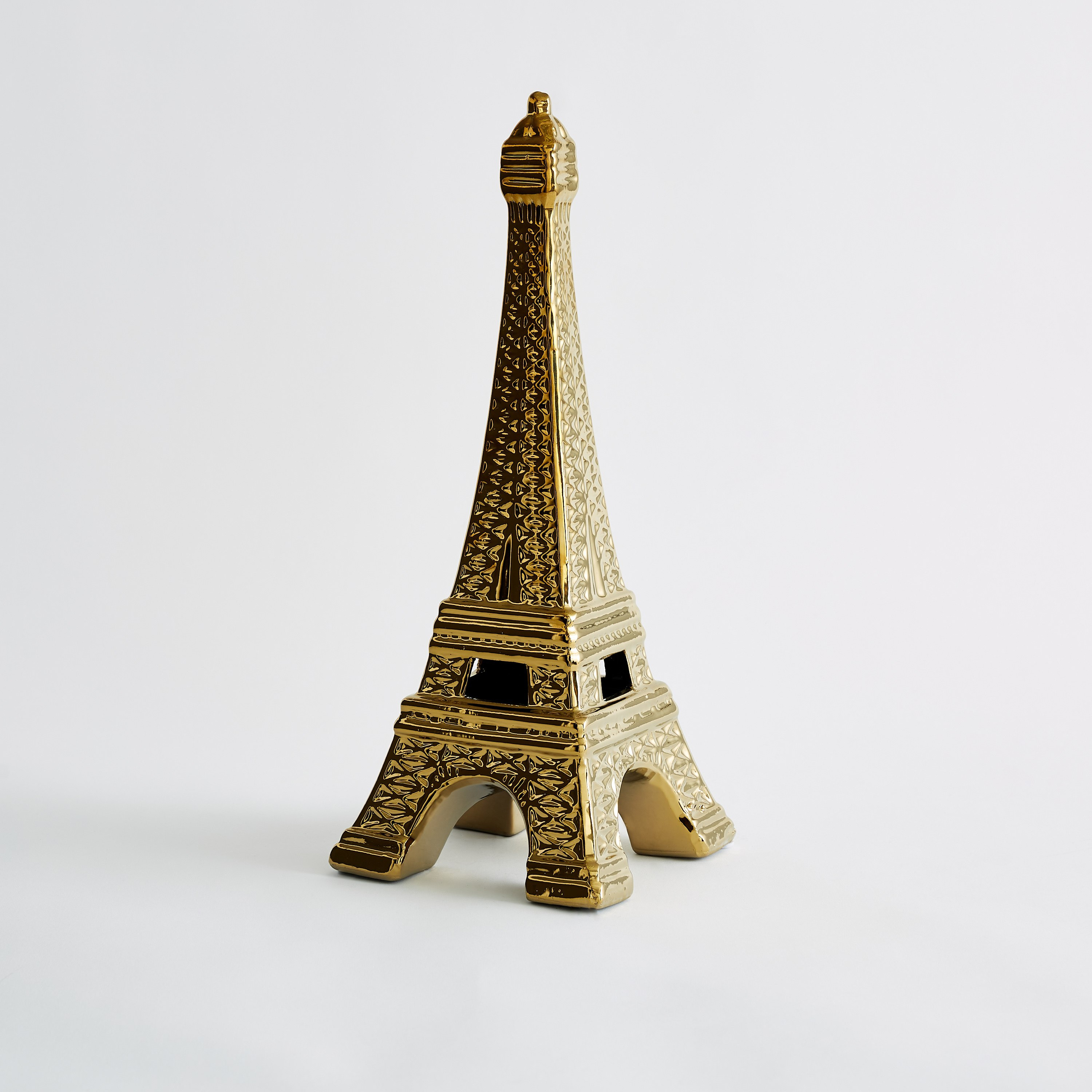 تمثال ديكور برج من جلايد - 16x16x40 سم-hbxhomeware-homedecor-figurinesandornaments-image-5
