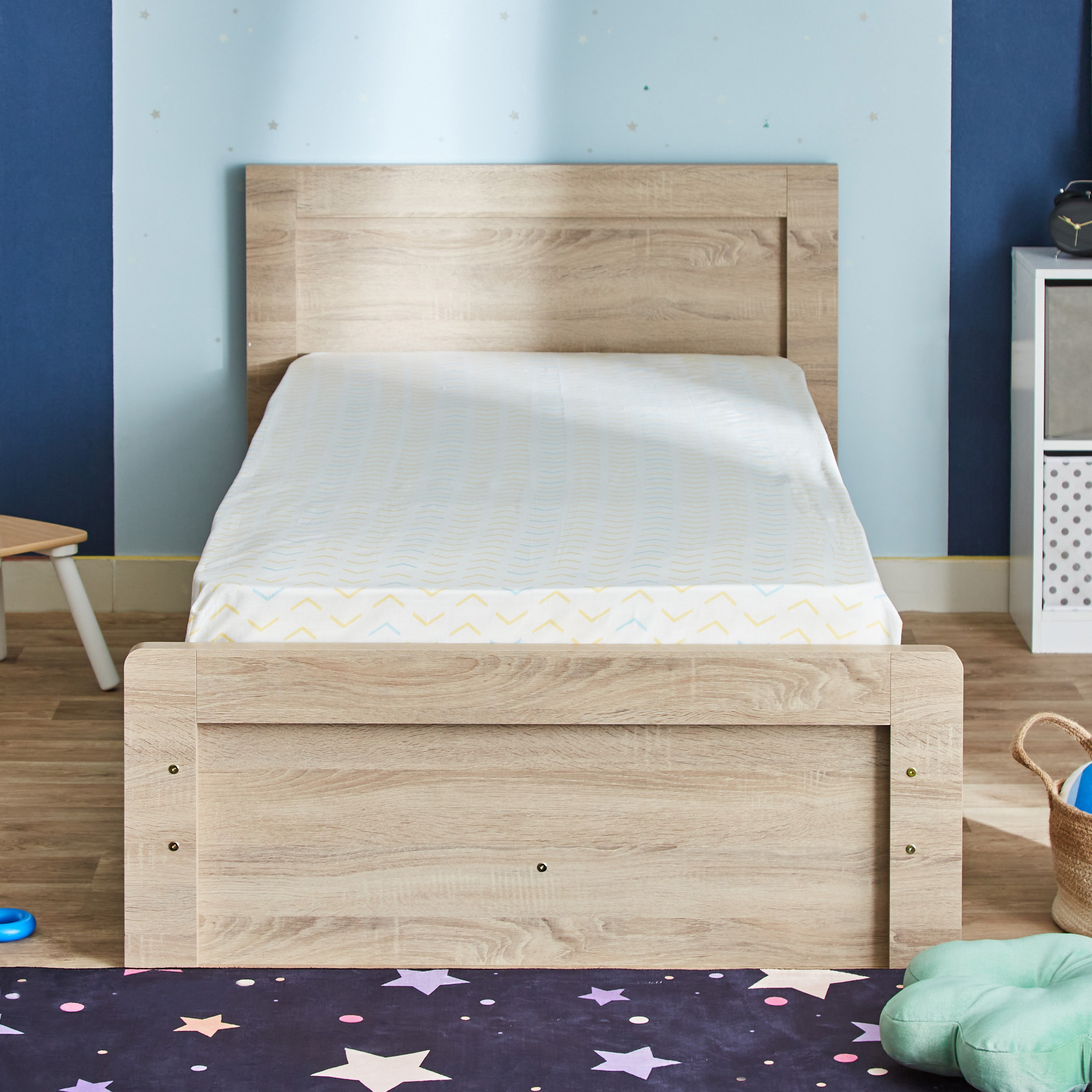 شرشف مطاطي قطن فردي كاباس من هاري - 90x200+25 سم-hbxhomeware-hbxkidsandyouth-image-2