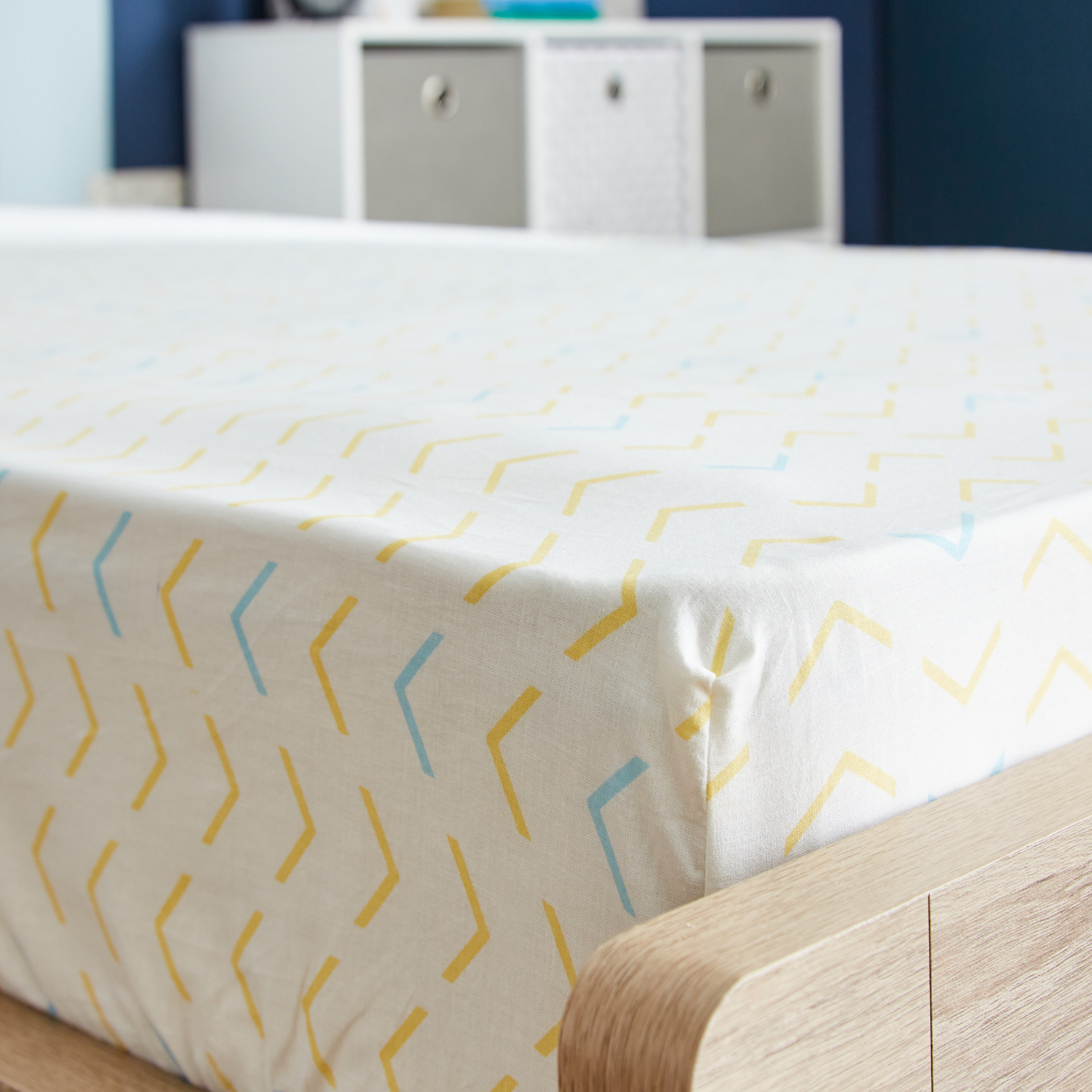 شرشف مطاطي قطن فردي كاباس من هاري - 90x200+25 سم-hbxhomeware-hbxkidsandyouth-image-5