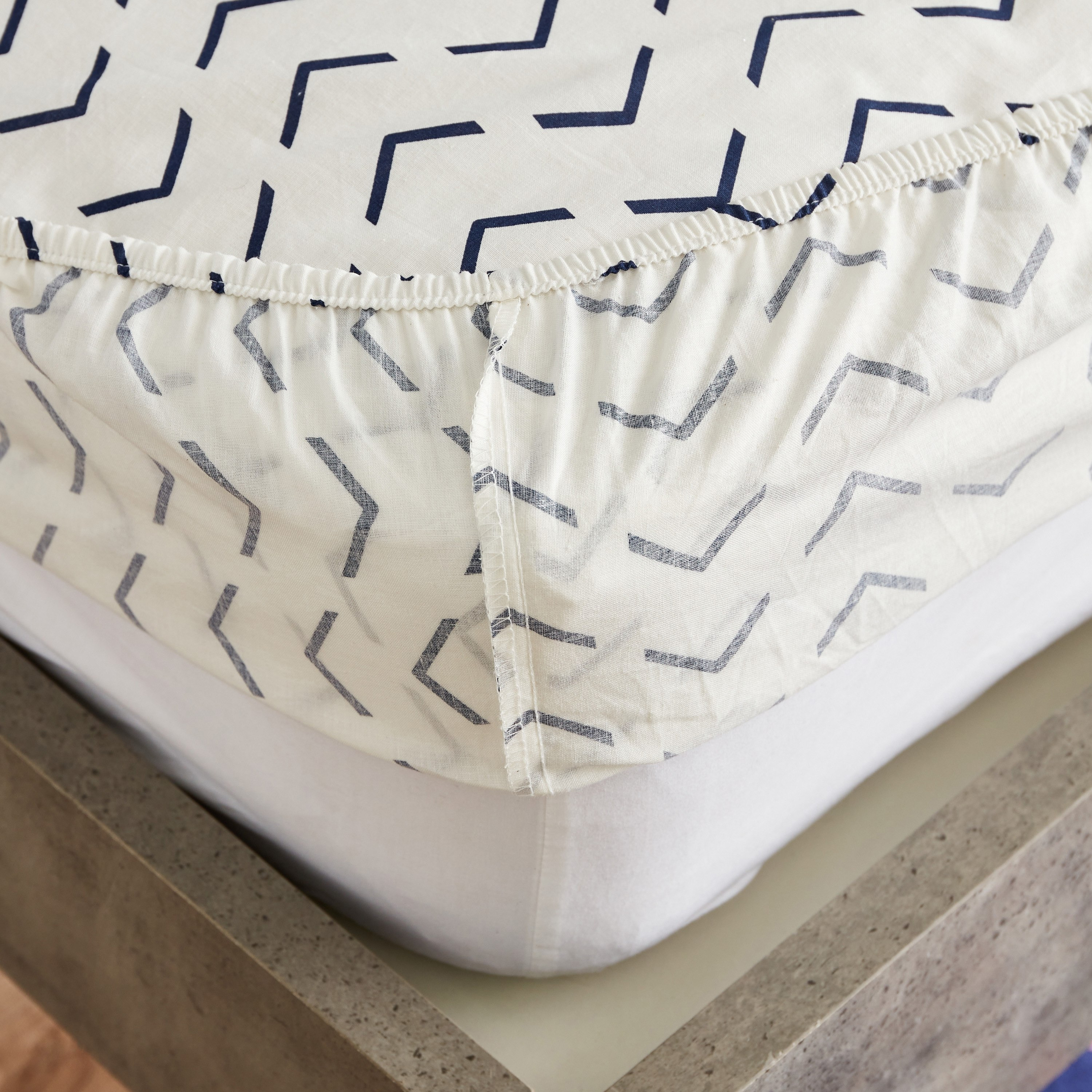 شرشف مطاطي قطن مزدوج كاباس من هاري - 120x200+25 سم-hbxhomeware-hbxkidsandyouth-image-6