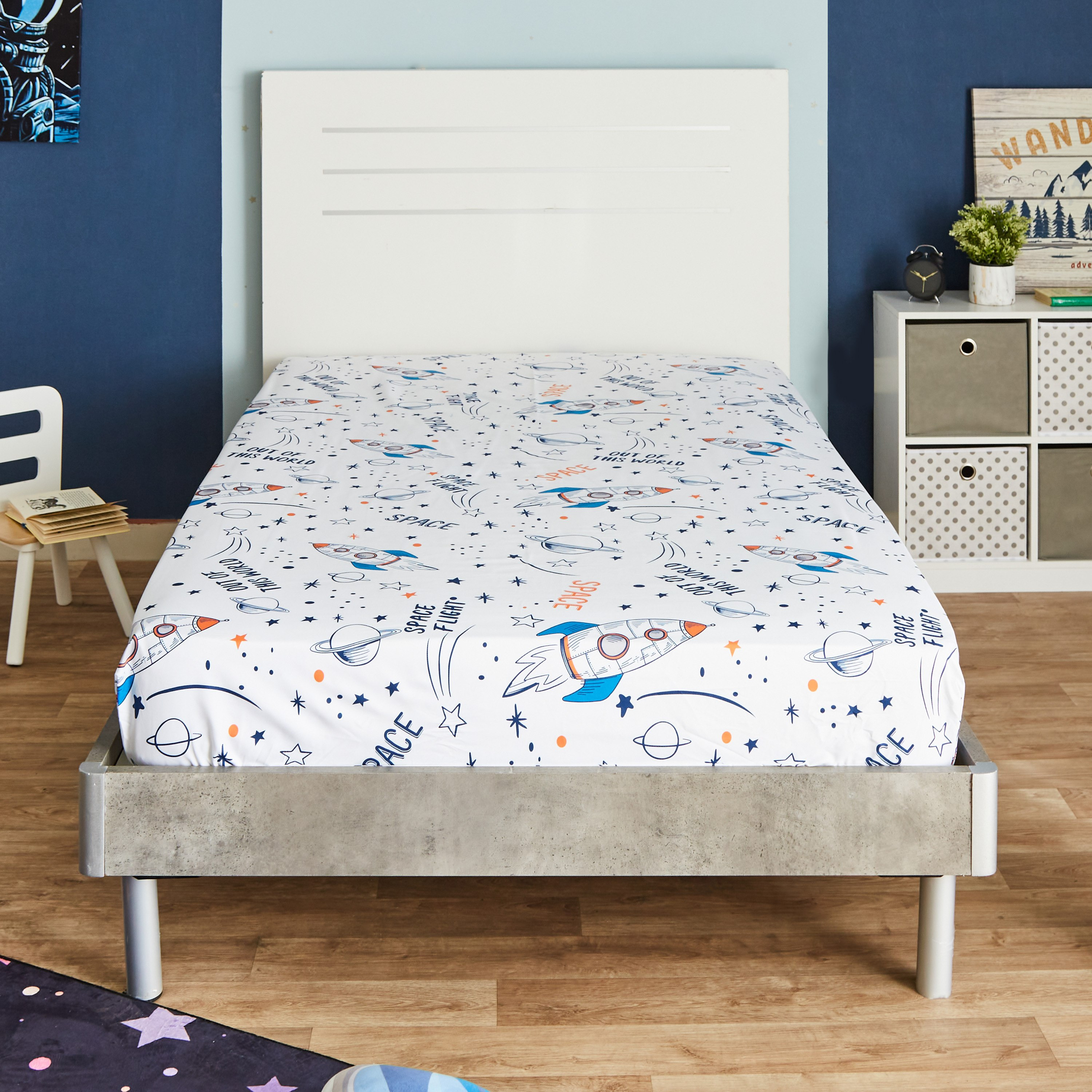 شرشف مطاطي مزدوج من هاري - 120x200+25 سم-hbxhomeware-hbxkidsandyouth-image-2