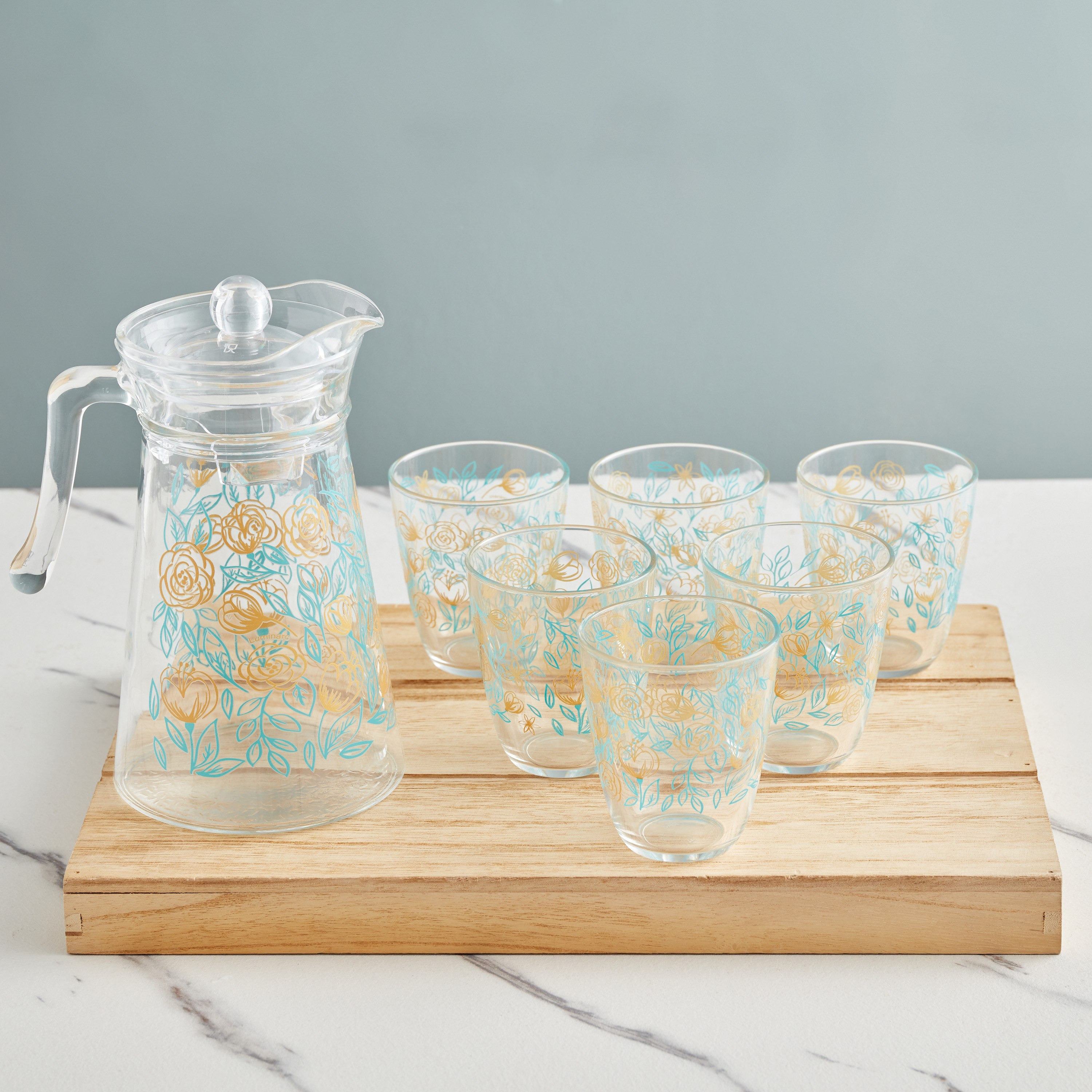 طقم أواني شرب زجاجي 7 قطع من لومينارك-hbxhomeware-hbxkitchen-image-2