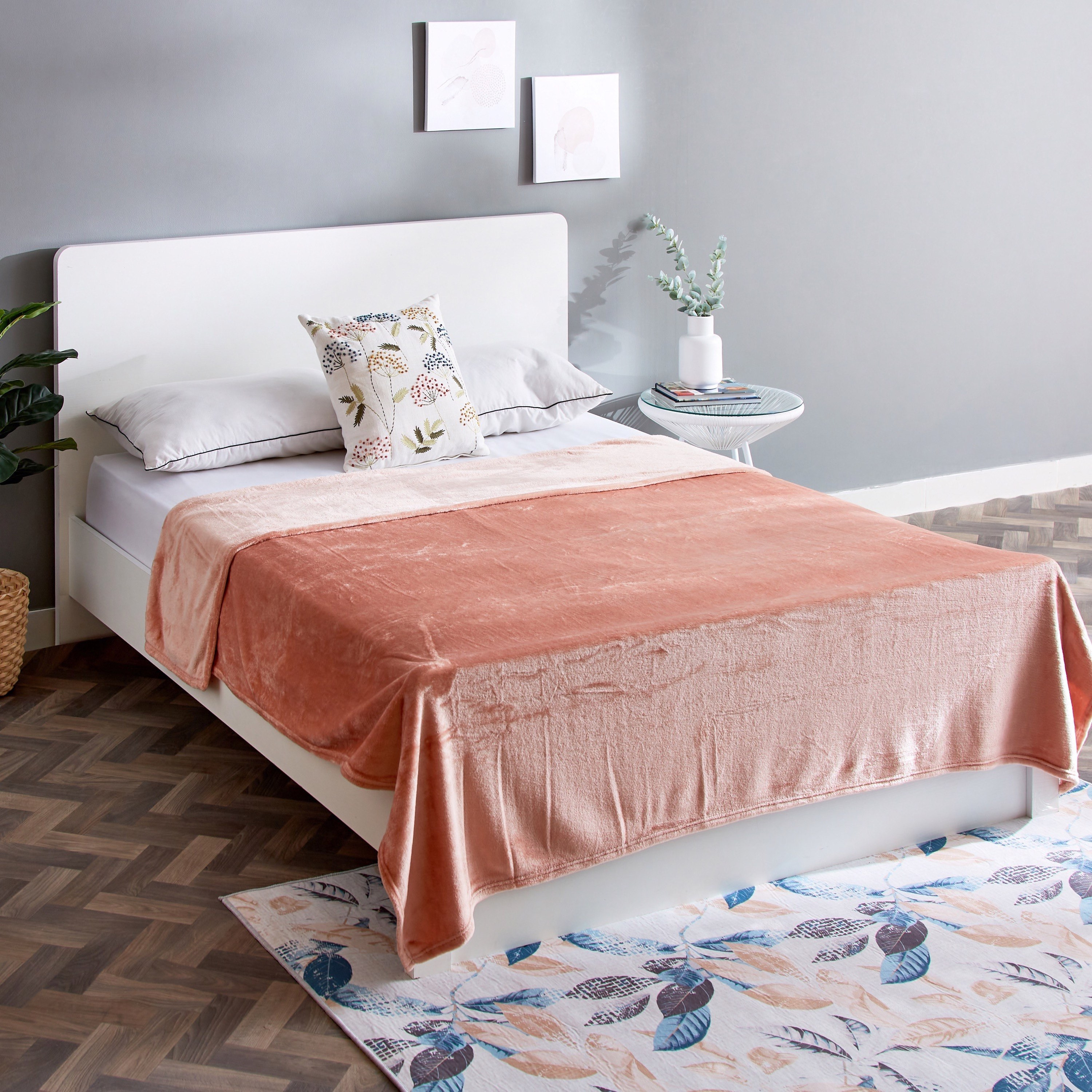 بطانية فلانيل مزدوجة سادة من نوفا - 200x140 سم-hbxhomeware-hbxbedroom-image-6