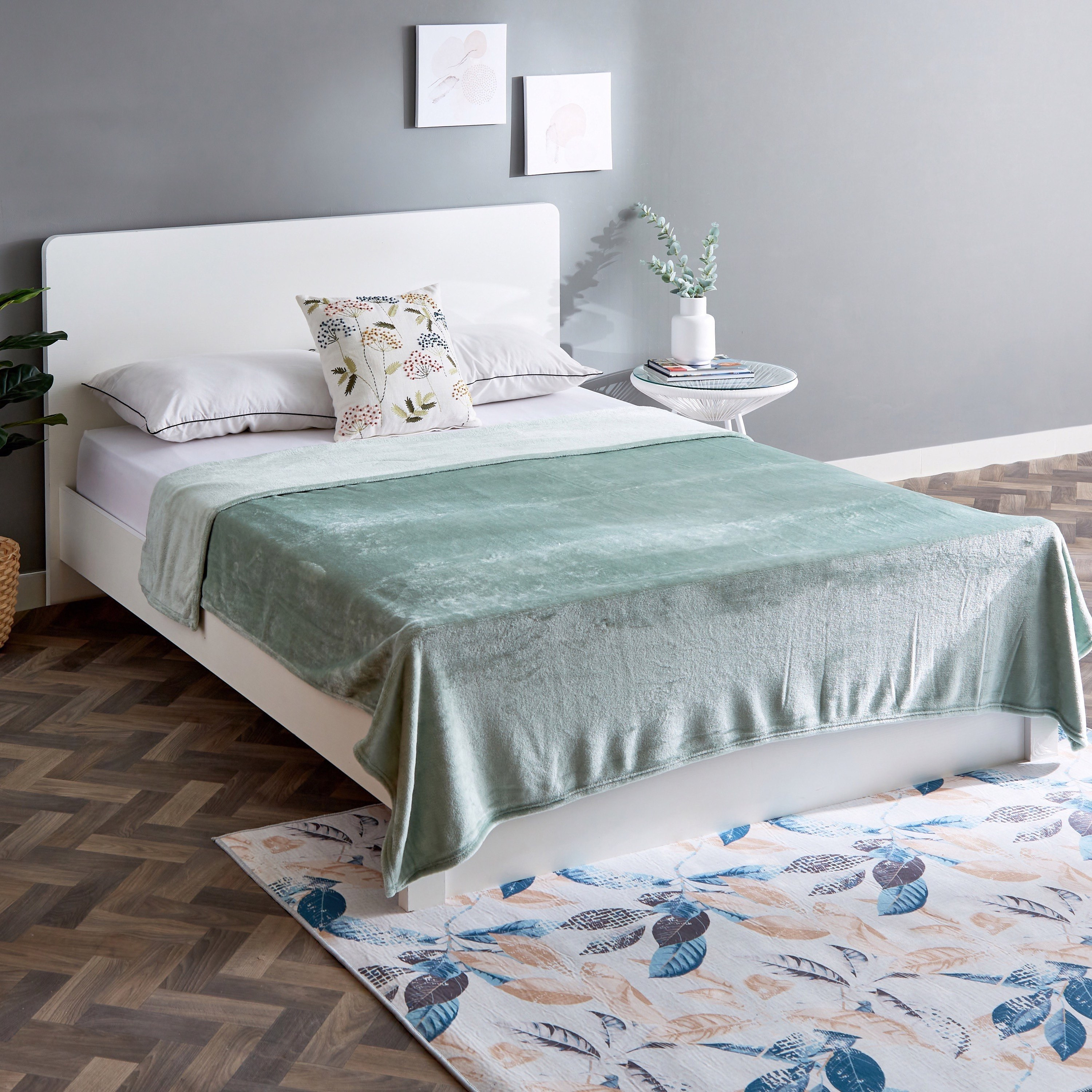 بطانية فلانيل مزدوجة سادة من نوفا - 200x140 سم-hbxhomeware-hbxbedroom-image-6