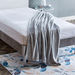 Nova Solid Flannel Twin Blanket - 140x200 cm-Blankets-thumbnail-3