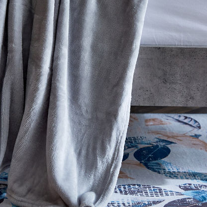 Nova Solid Flannel Twin Blanket - 140x200 cms
