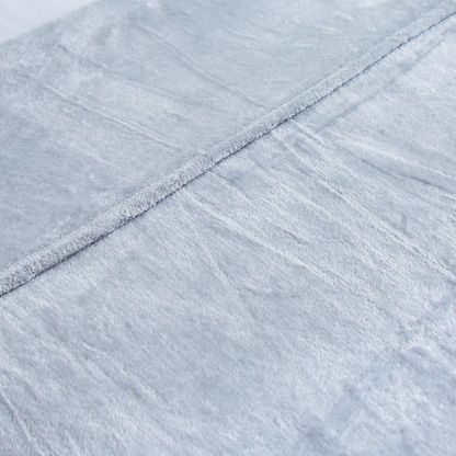 Nova Solid Flannel Queen Blanket - 200x220 cms