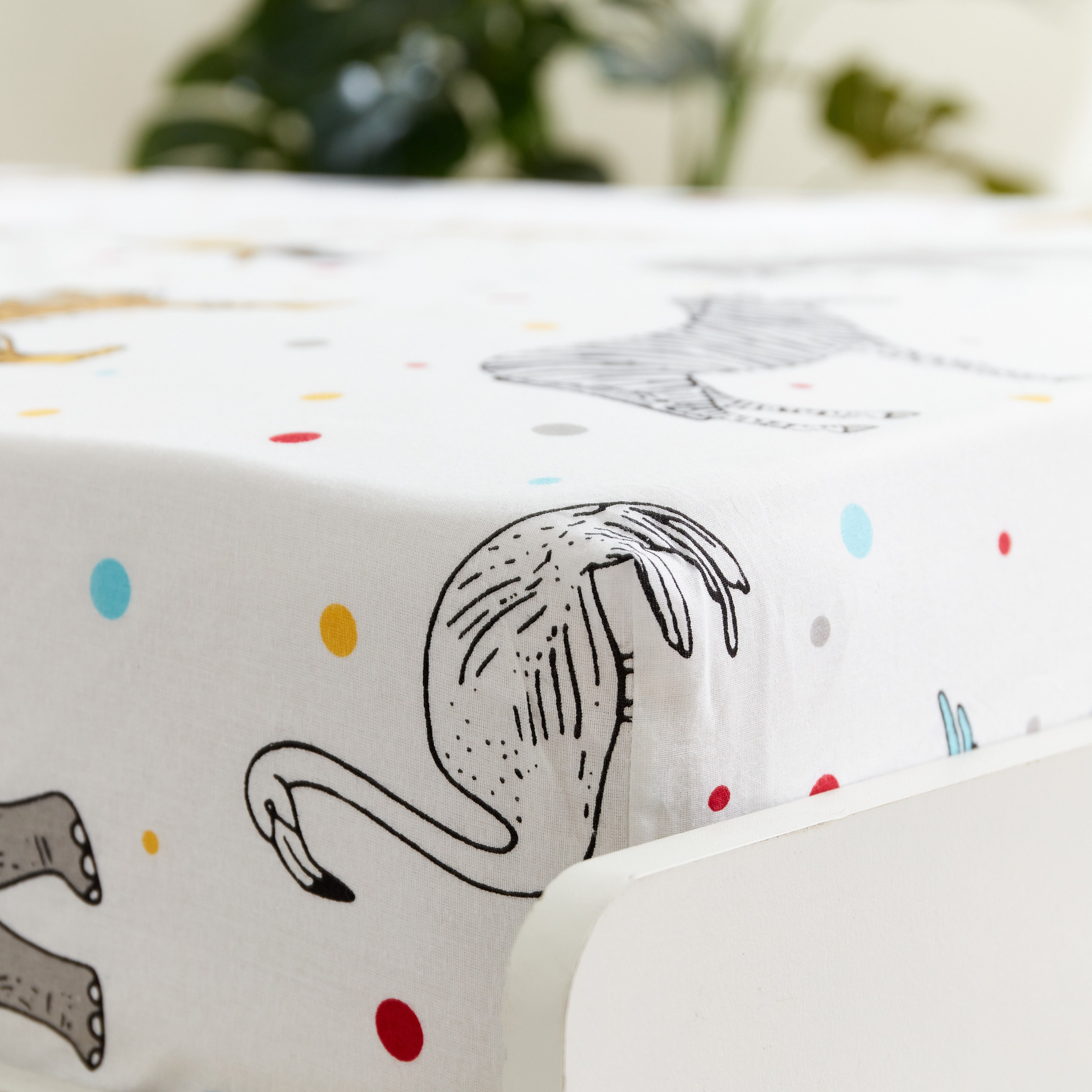 شرشف مطاطي قطن فردي سادة من رون - 90x200+25 سم-hbxhomeware-hbxkidsandyouth-image-5