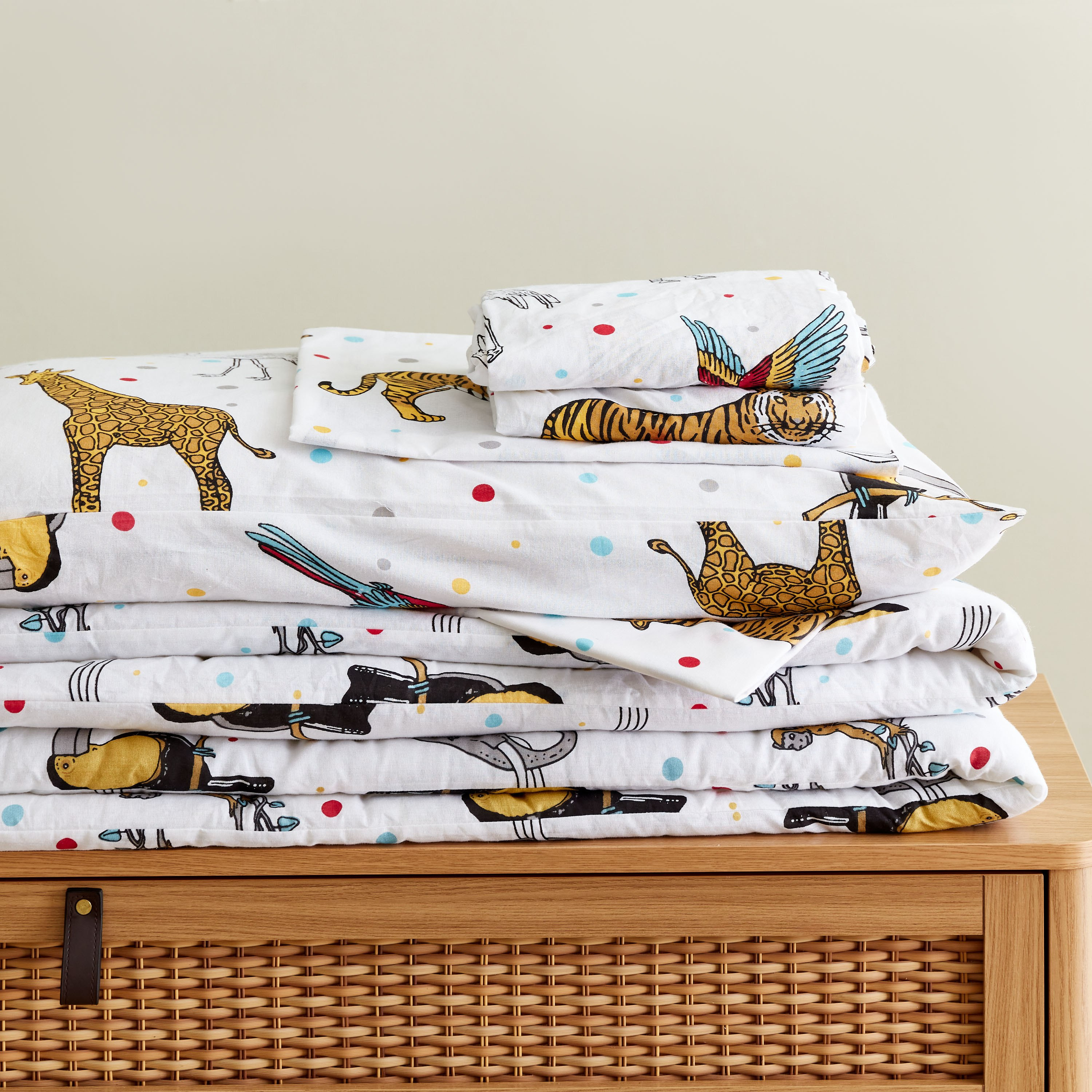 شرشف مطاطي قطن فردي سادة من رون - 90x200+25 سم-hbxhomeware-hbxkidsandyouth-image-8