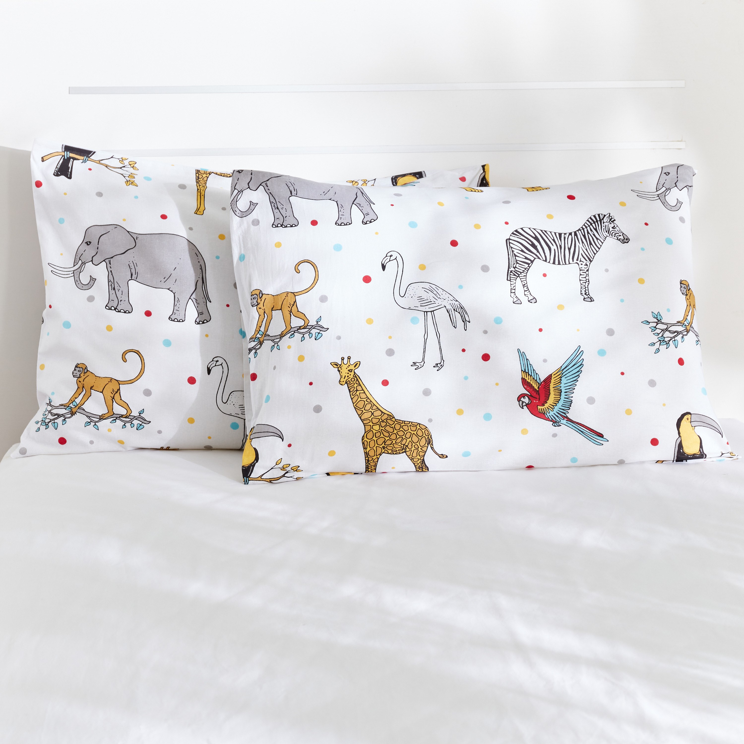 طقم غطاء وسادة قطن قطعتين من رون - 50x75 سم-hbxhomeware-hbxkidsandyouth-image-2