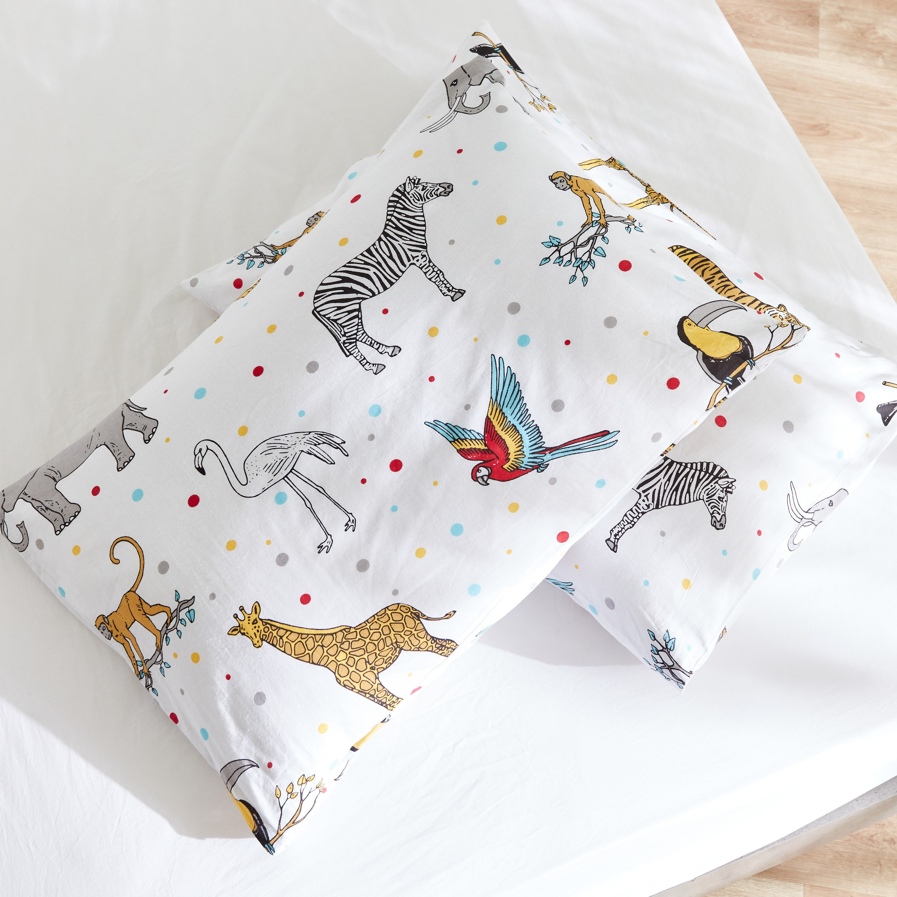 طقم غطاء وسادة قطن قطعتين من رون - 50x75 سم-hbxhomeware-hbxkidsandyouth-image-3