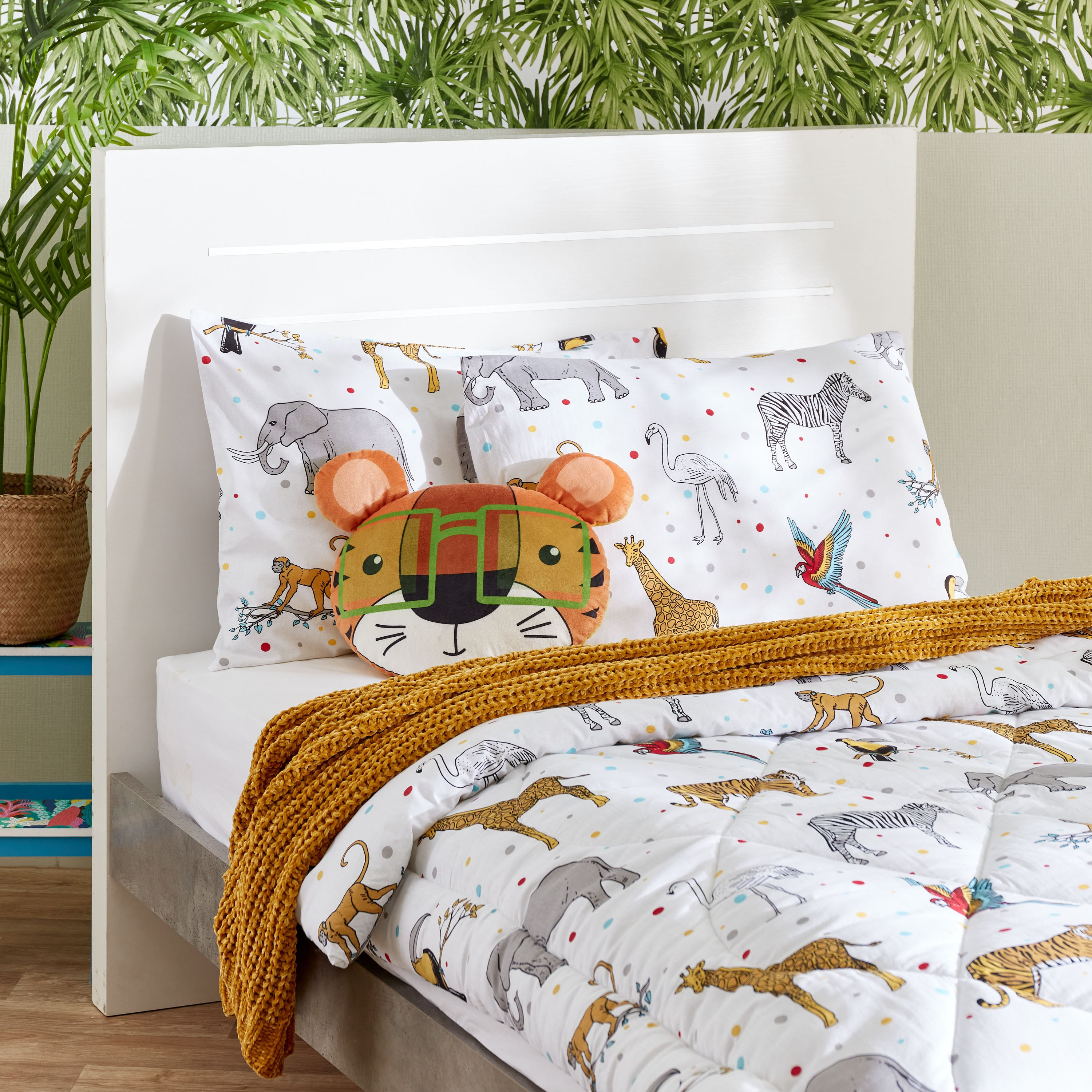 طقم غطاء وسادة قطن قطعتين من رون - 50x75 سم-hbxhomeware-hbxkidsandyouth-image-5