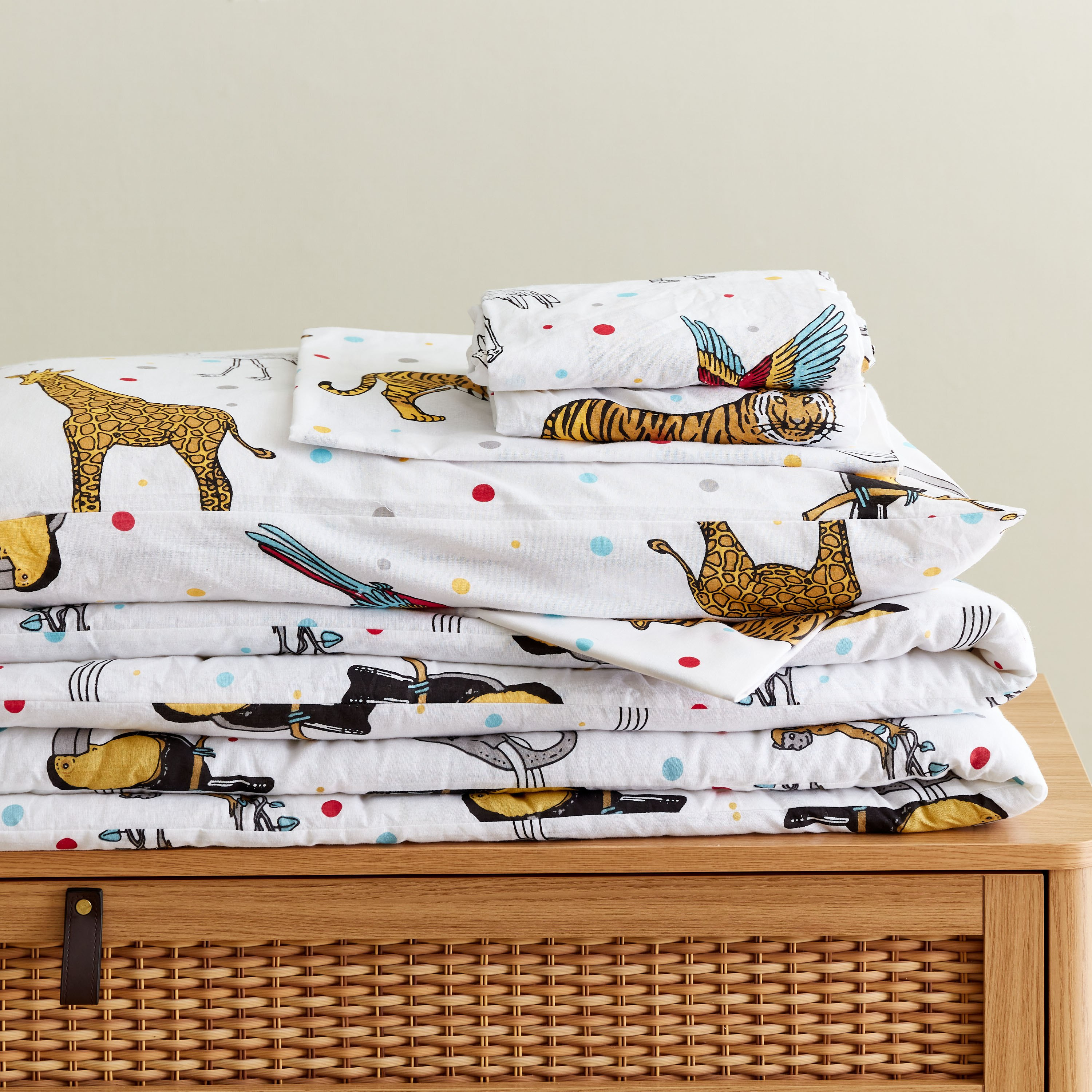 طقم غطاء وسادة قطن قطعتين من رون - 50x75 سم-hbxhomeware-hbxkidsandyouth-image-6