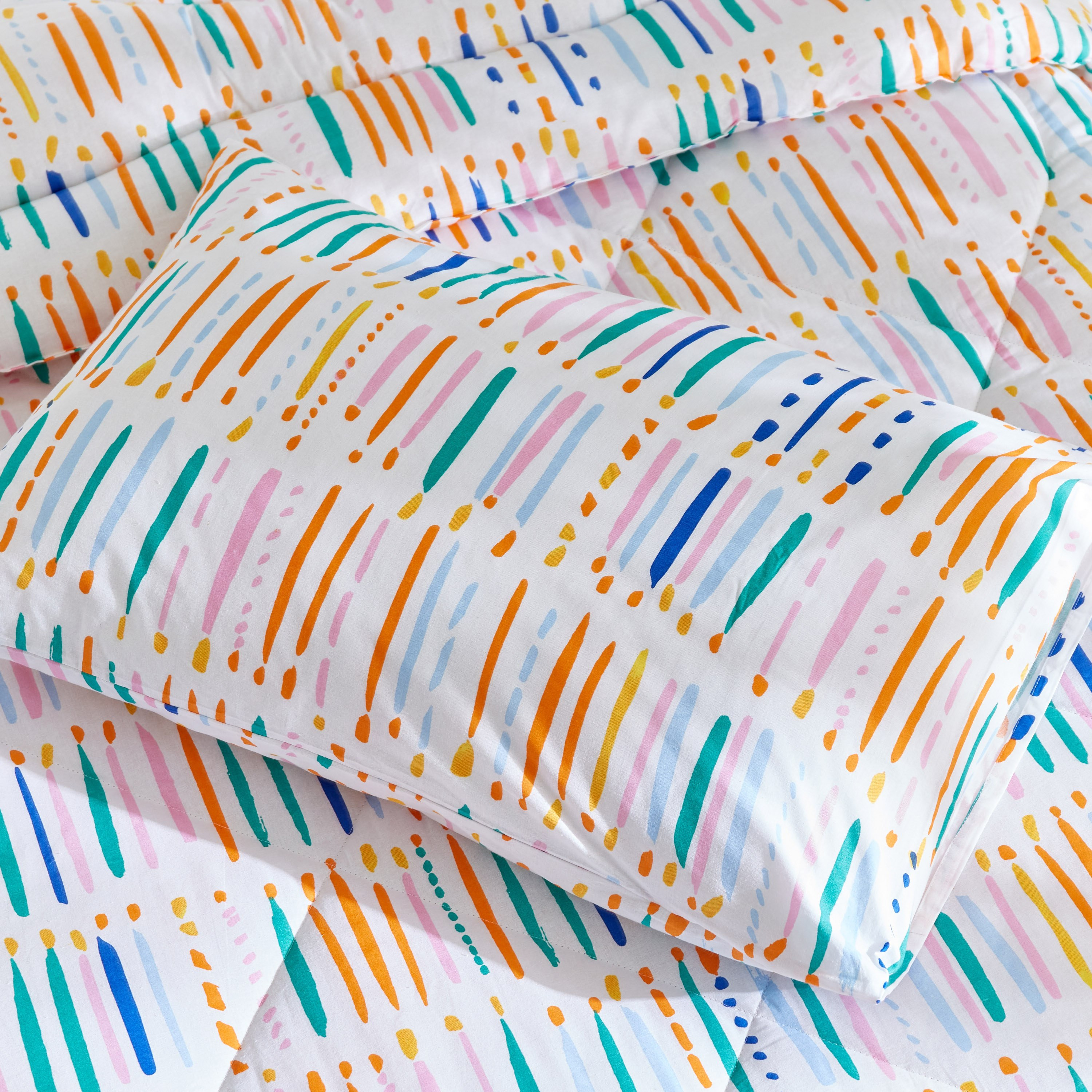 طقم لحاف قطن مزدوج سادة قطعتين كاباس من رون - 220x160 سم-hbxhomeware-hbxkidsandyouth-image-4