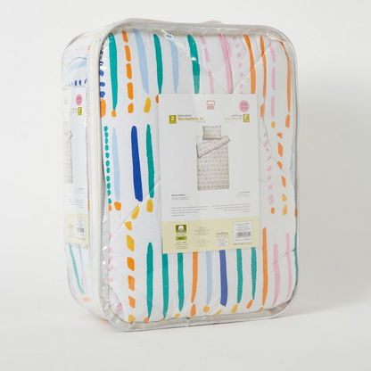Ron Kapas 2-Piece Twin Cotton Comforter Set - 160x220 cms