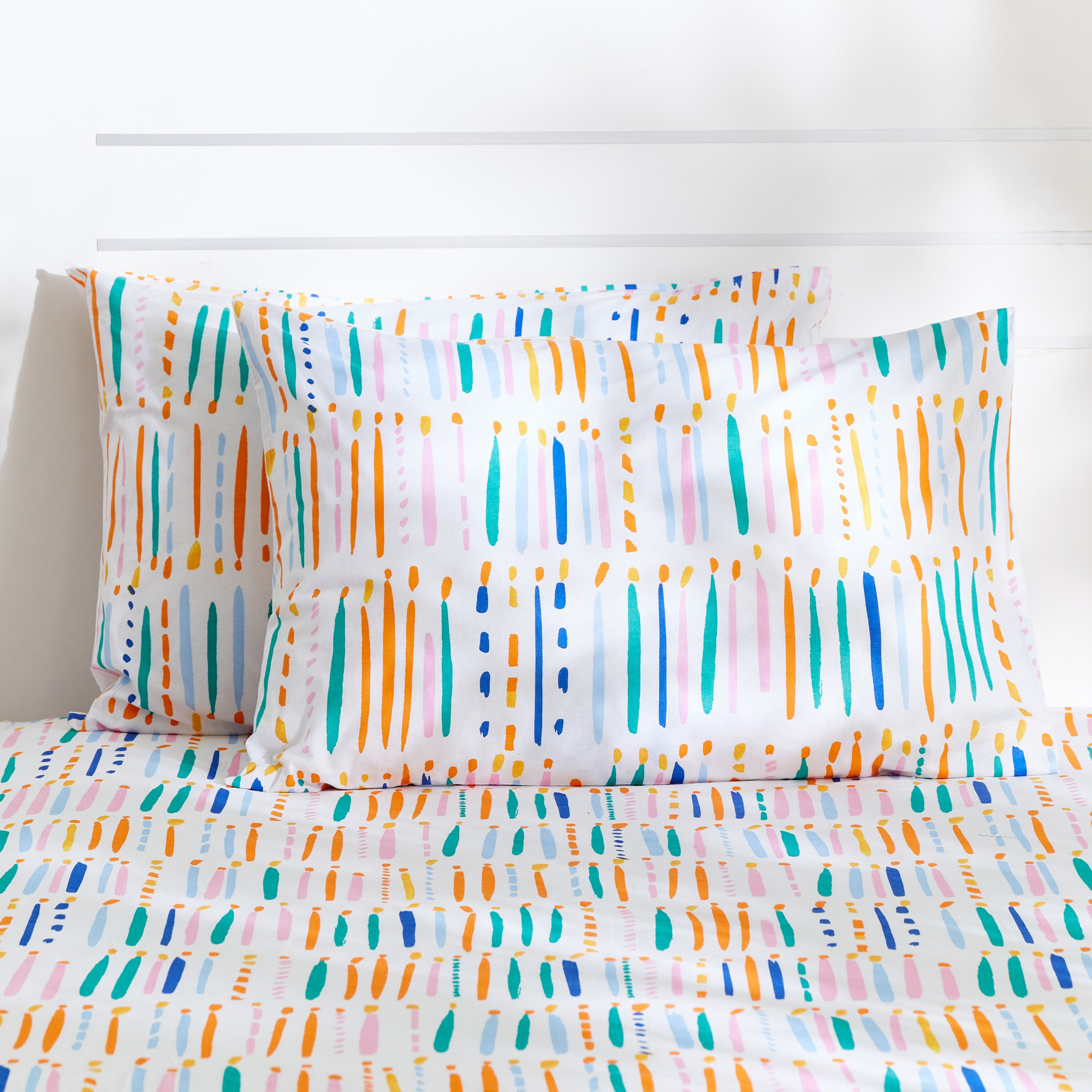 طقم غطاء وسادة قطن قطعتين من رون - 50x75 سم-hbxhomeware-hbxkidsandyouth-image-2