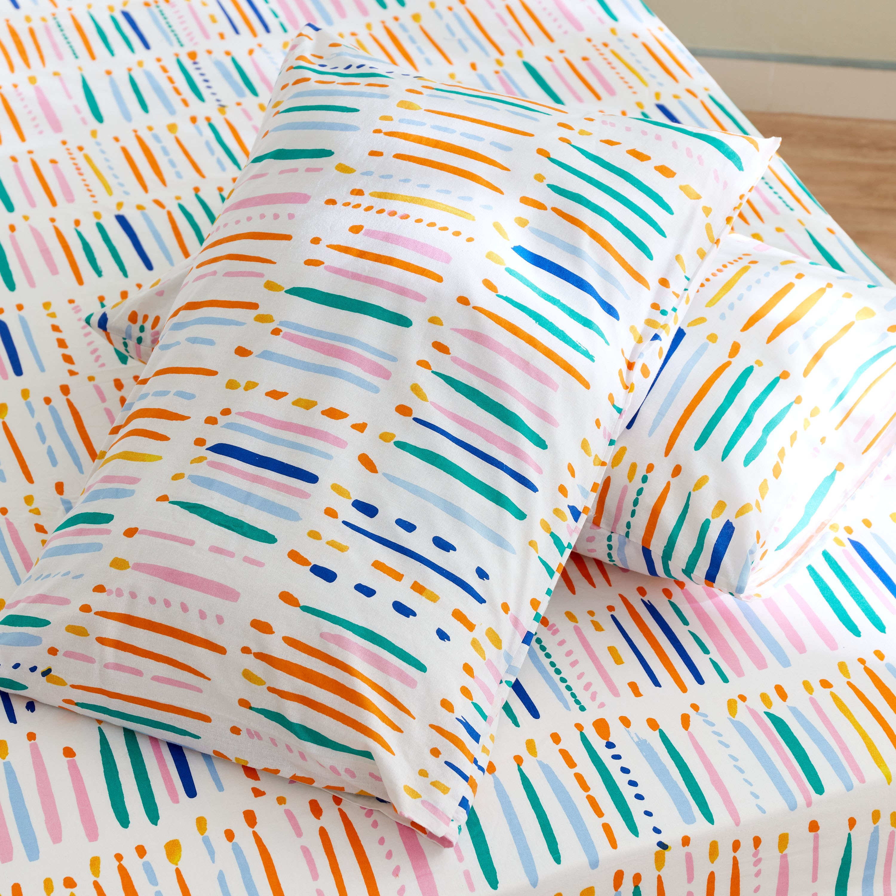 طقم غطاء وسادة قطن قطعتين من رون - 50x75 سم-hbxhomeware-hbxkidsandyouth-image-3