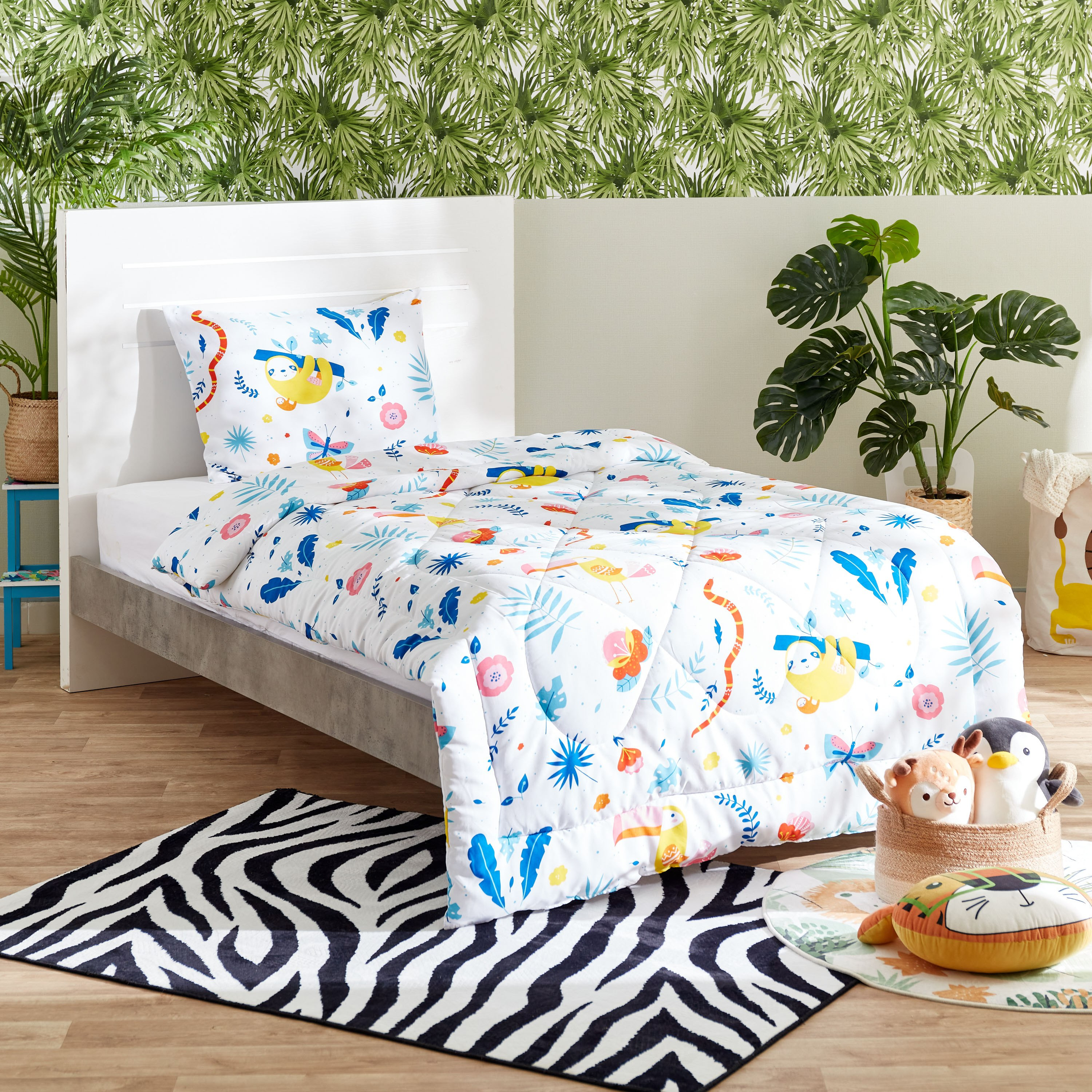 طقم لحاف فردي قطعتين من رون - 220x135 سم-hbxhomeware-hbxkidsandyouth-image-2