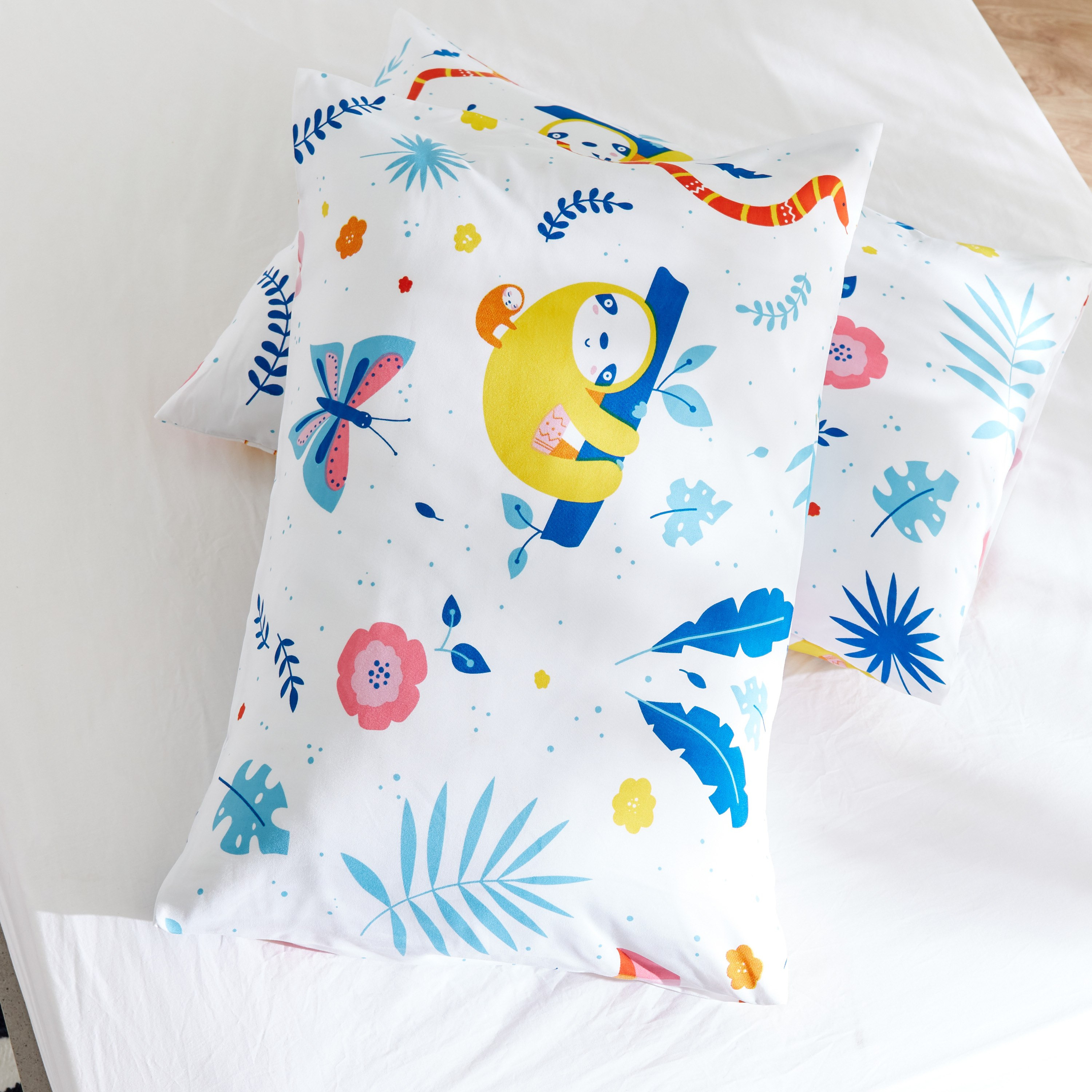 طقم غطاء وسادة قطن قطعتين من رون - 75x50 سم-hbxhomeware-hbxkidsandyouth-image-3