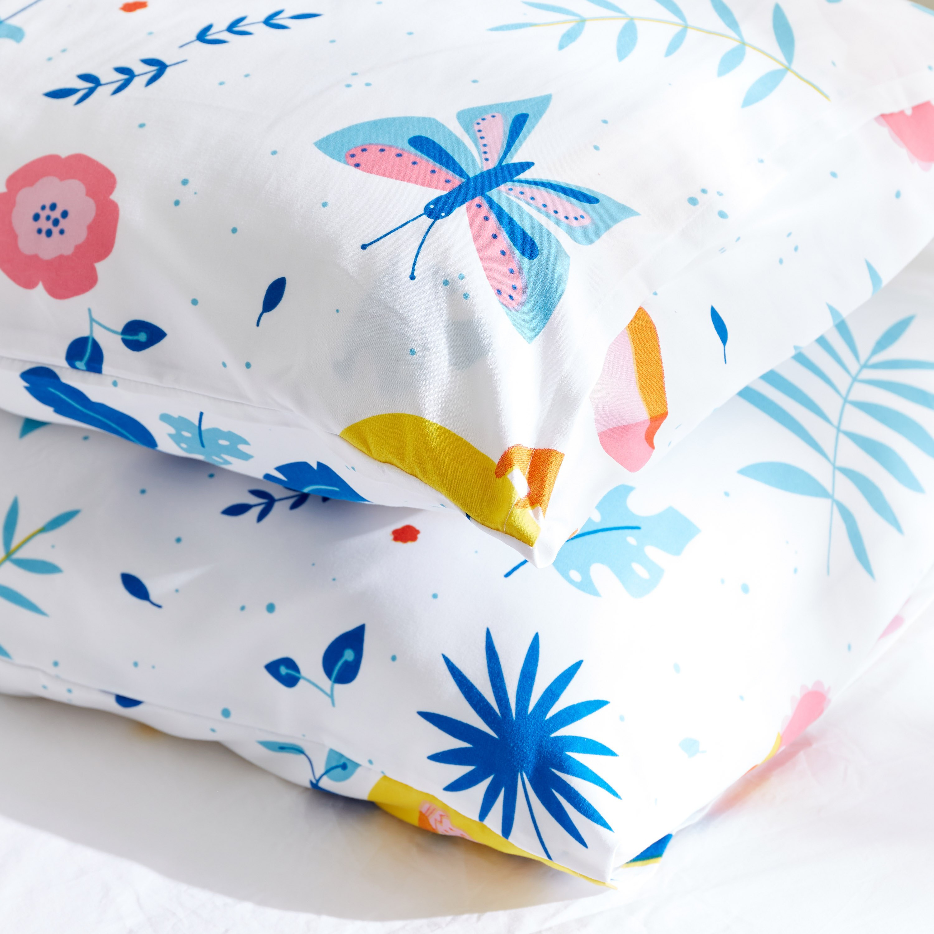 طقم غطاء وسادة قطن قطعتين من رون - 75x50 سم-hbxhomeware-hbxkidsandyouth-image-4