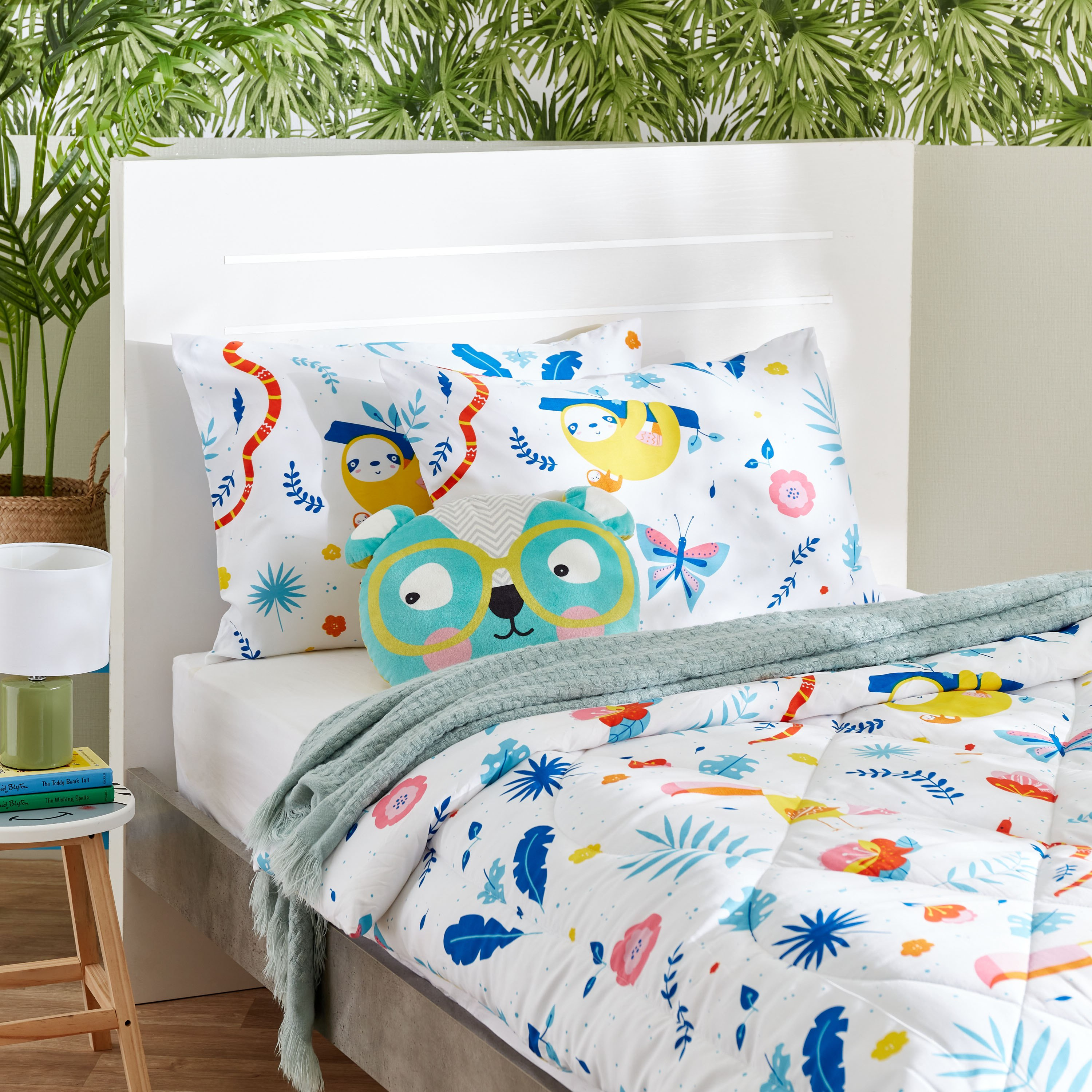 طقم غطاء وسادة قطن قطعتين من رون - 75x50 سم-hbxhomeware-hbxkidsandyouth-image-5