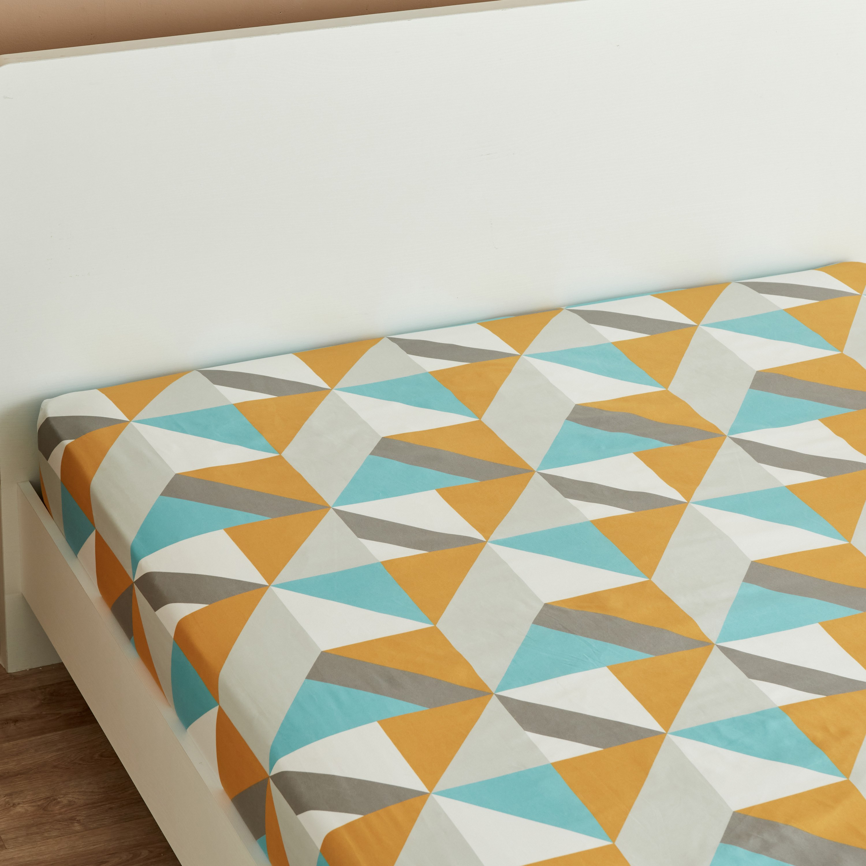 شرشف مطّاطي كينج من ماتريكس - 180x200+25 سم-hbxhomeware-hbxbedroom-image-4