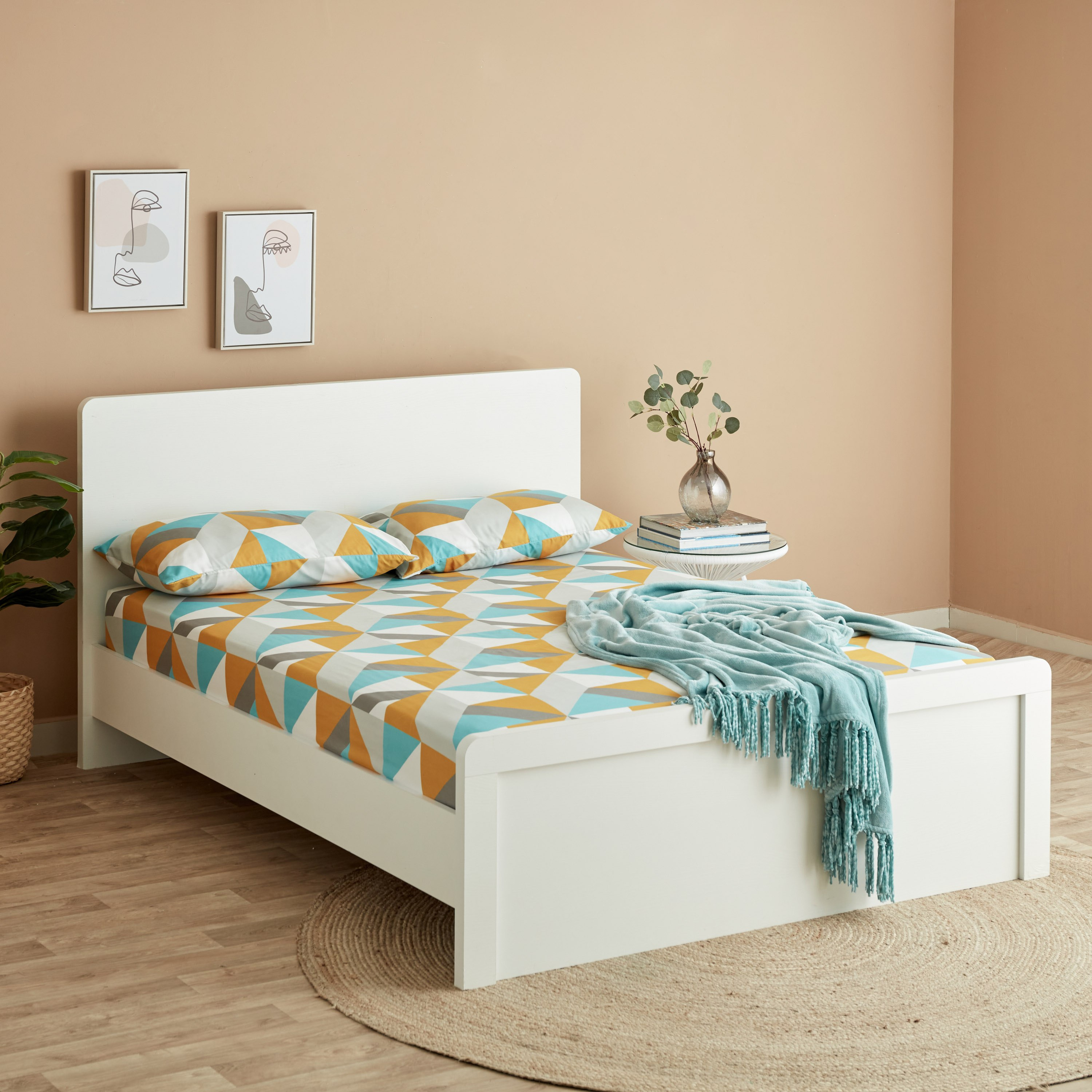 شرشف مطّاطي كينج من ماتريكس - 180x200+25 سم-hbxhomeware-hbxbedroom-image-7