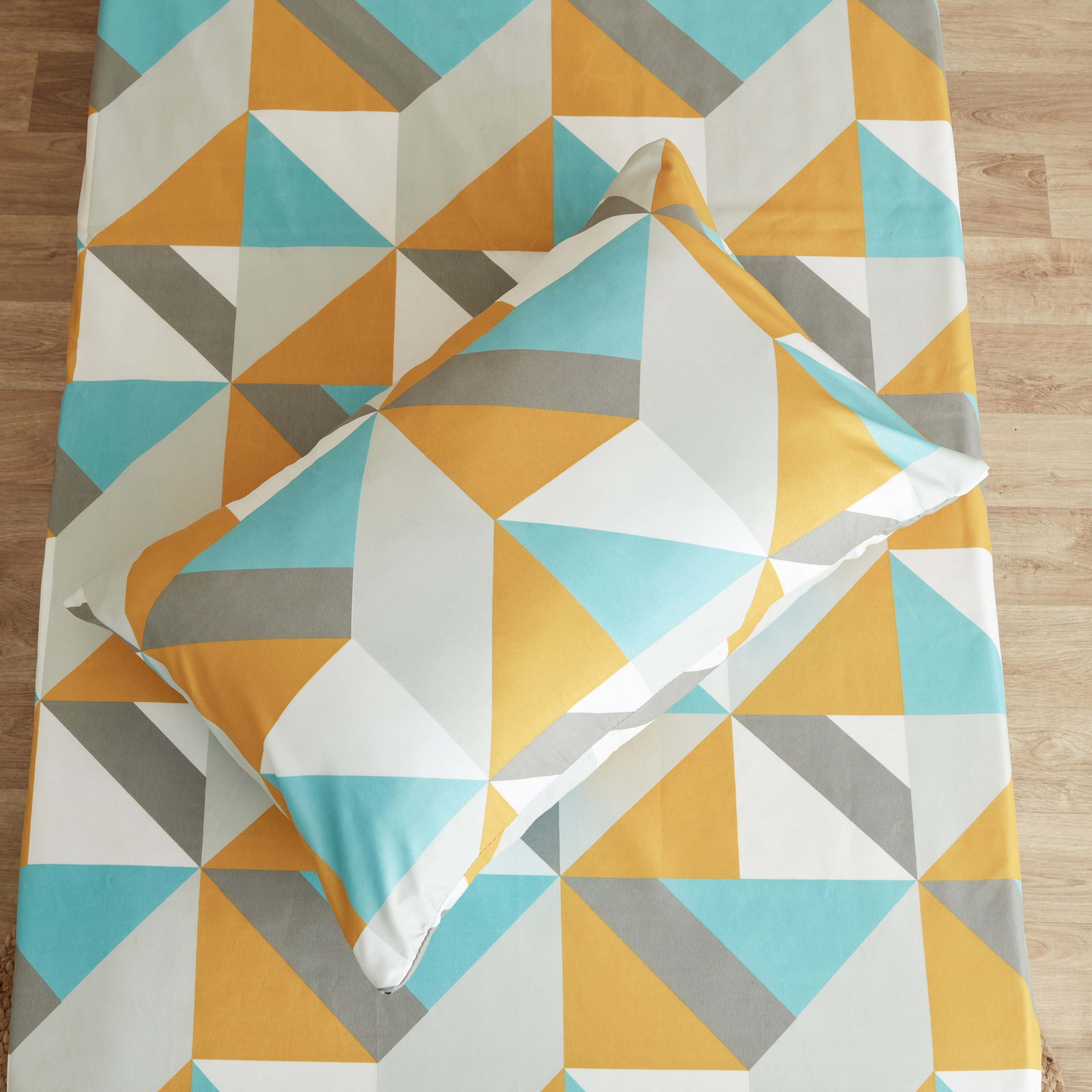 طقم شرشف مسطح فردي قطعتين من ماتريكس - 140x240 سم-hbxhomeware-hbxbedroom-image-7