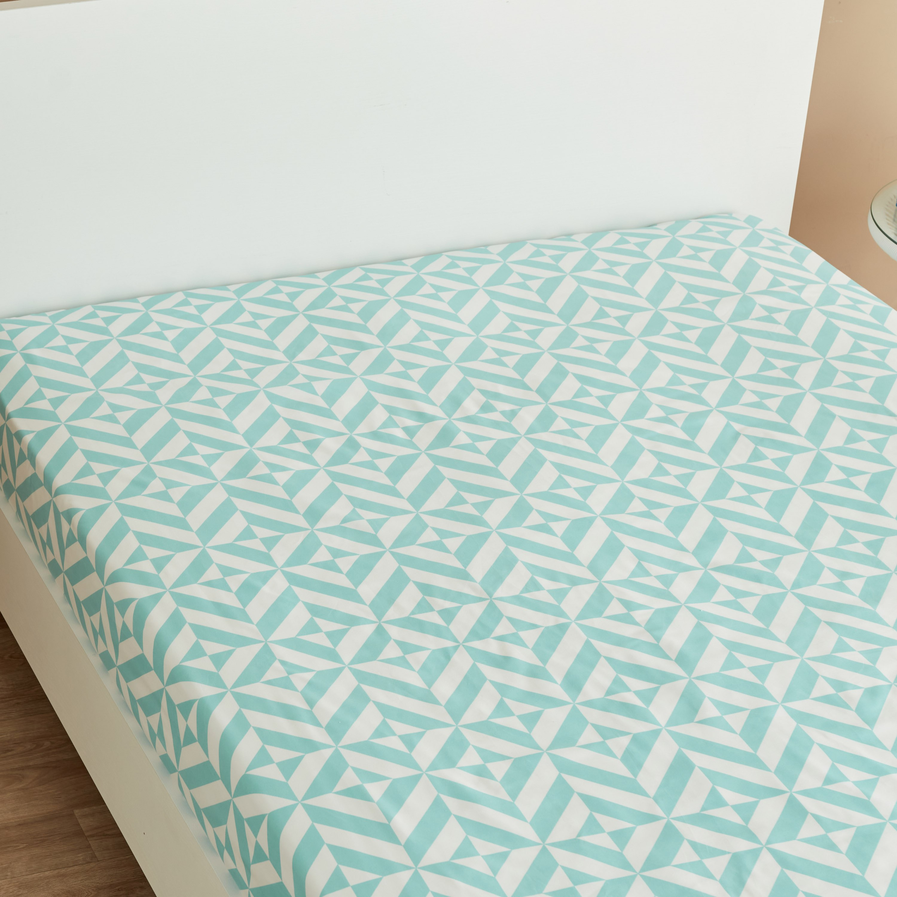 شرشف مطّاطي كينج من ماتريكس - 180x200+25 سم-hbxhomeware-hbxbedroom-image-3