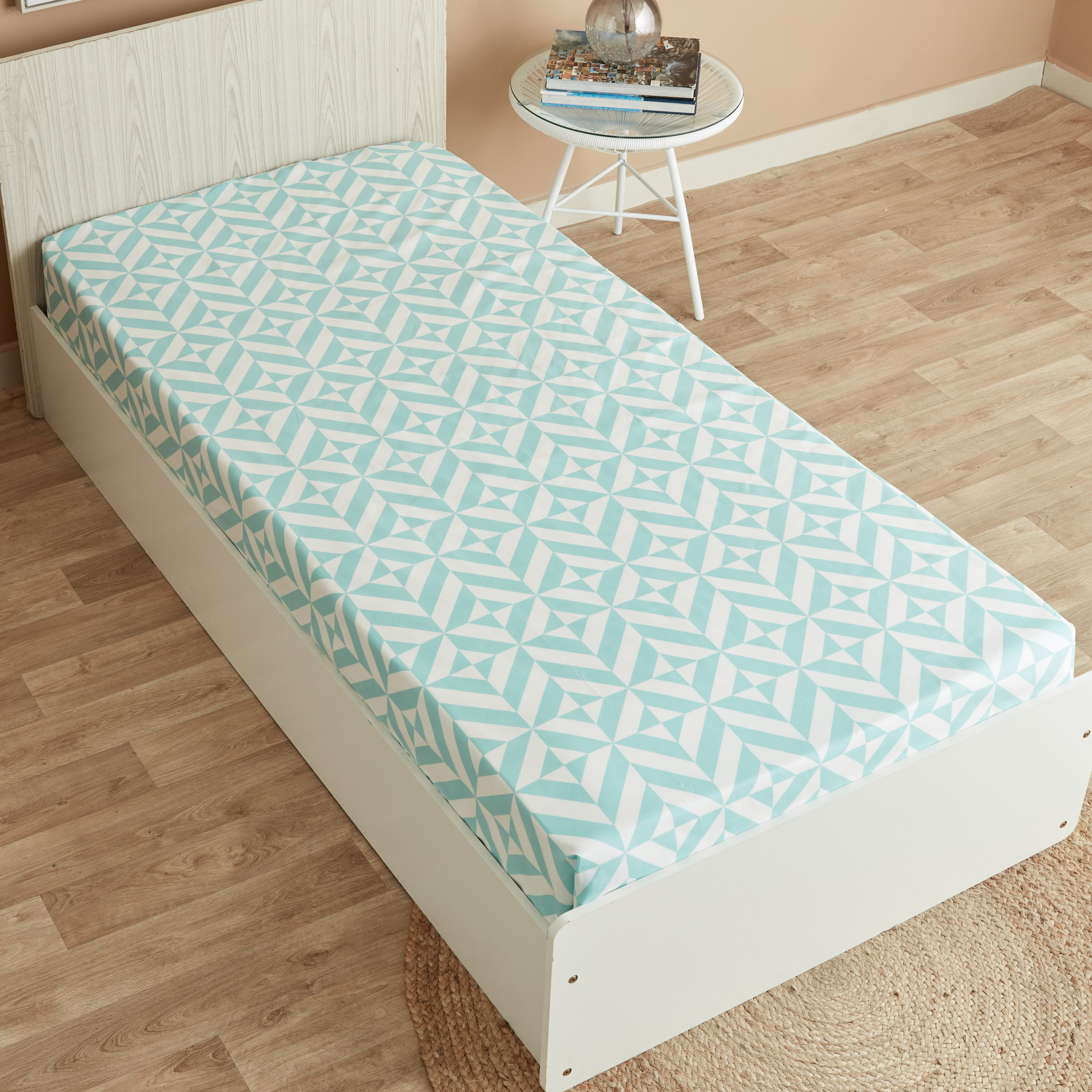 طقم شرشف مسطح فردي قطعتين من ماتريكس - 140x240 سم-hbxhomeware-hbxbedroom-image-4