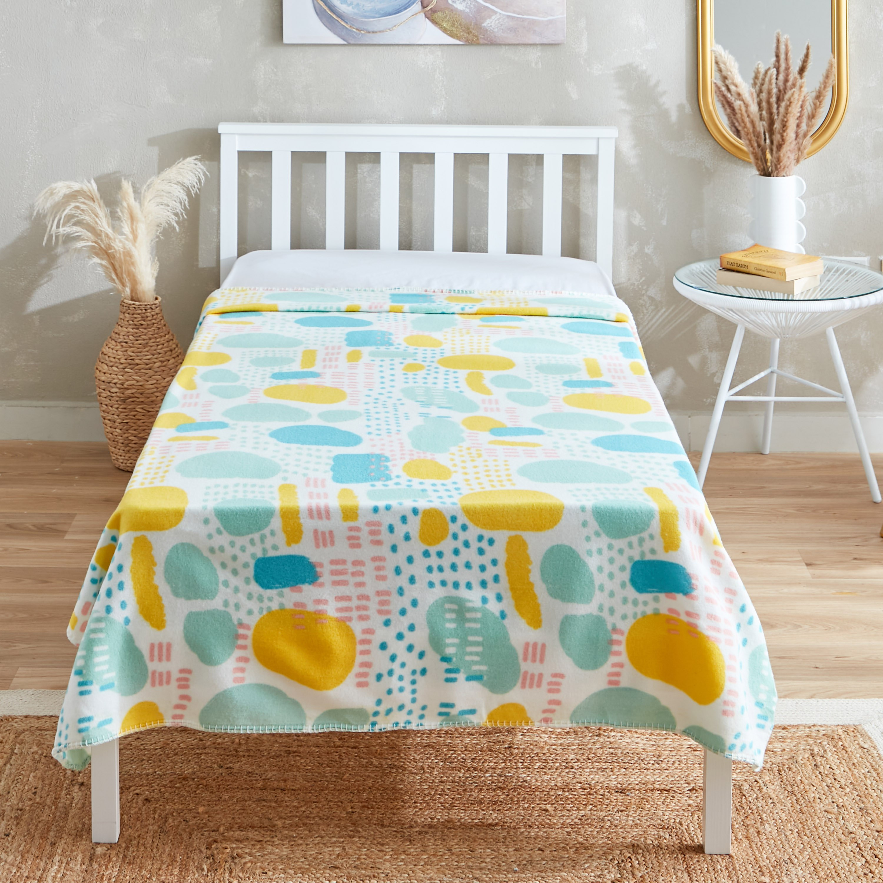 بطانية صوف بولار مزدوجة بطبعات من أتلانتا لويس - 140x200 سم-hbxhomeware-hbxbedroom-image-2