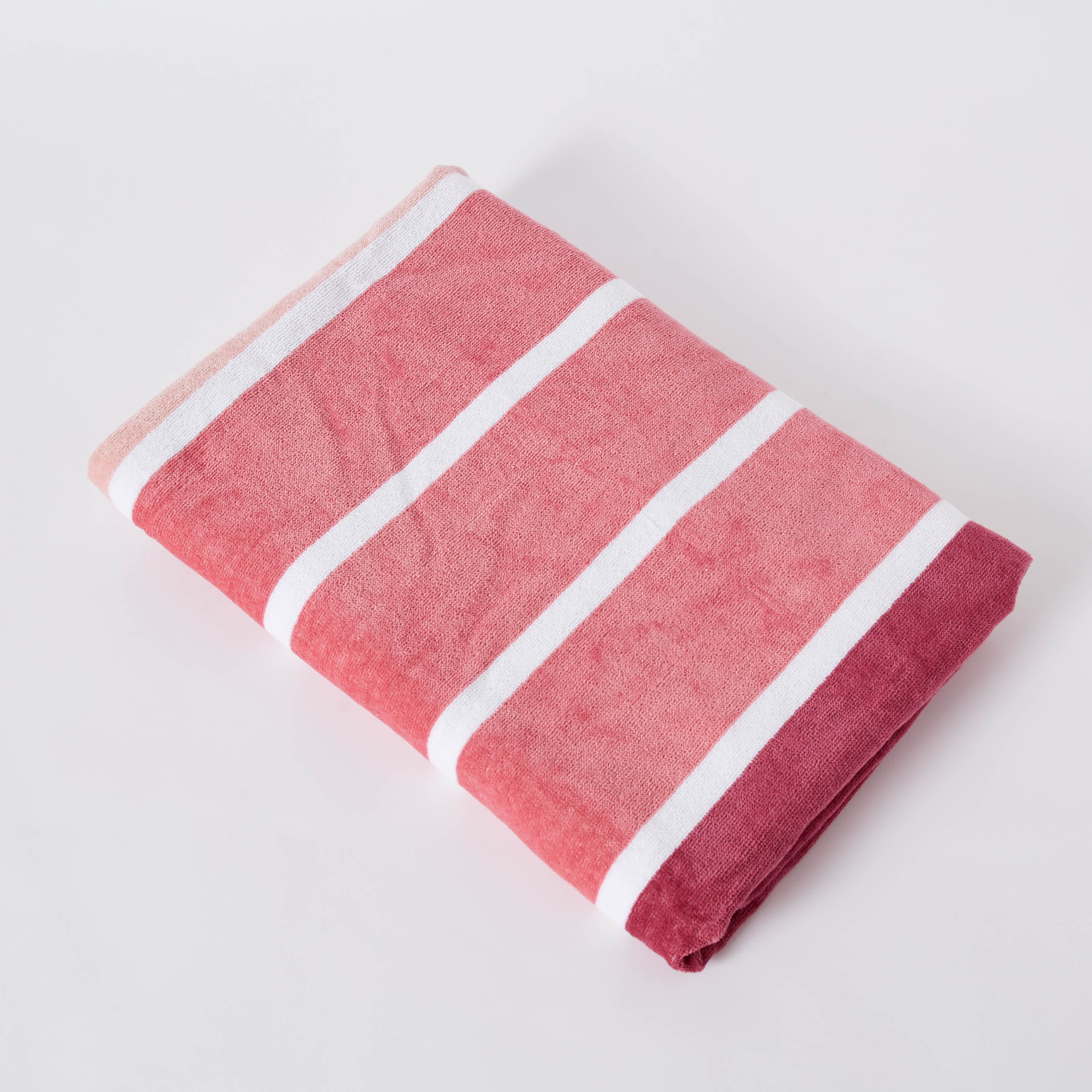 Vivid Stripes Cotton Beach Towel - 86x160 cm-hbxbathroom-bathroomtextiles-image-5