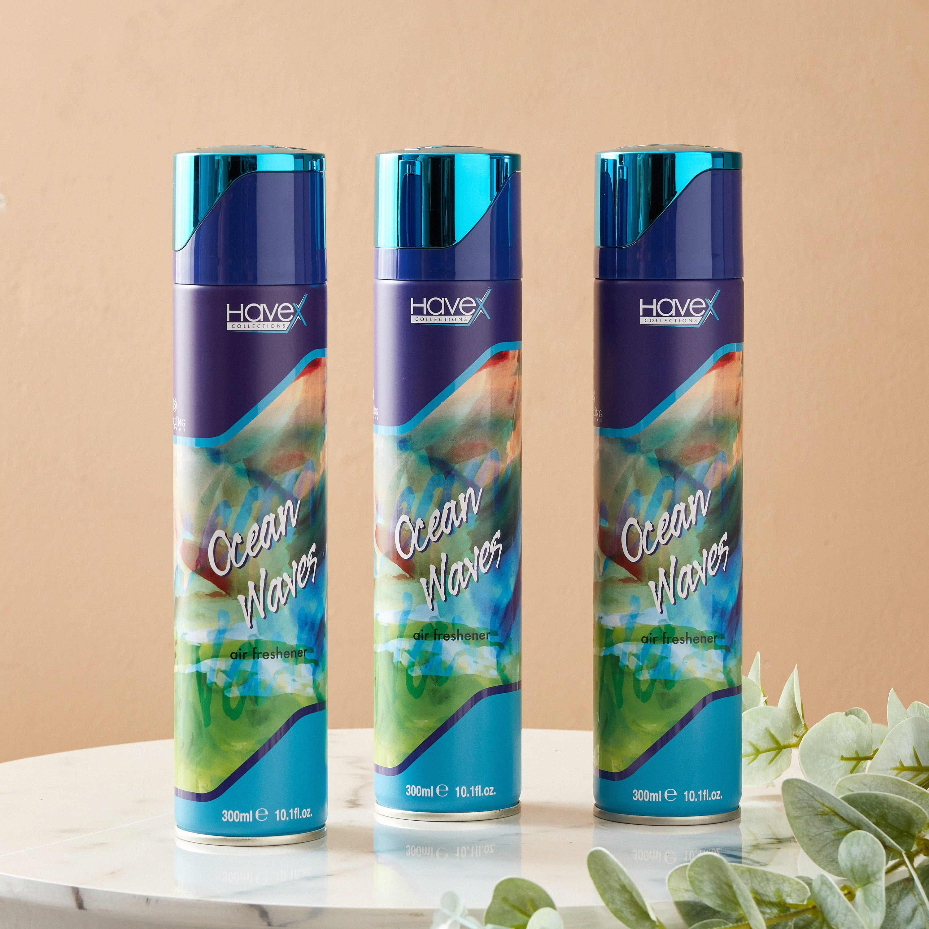 طقم معطر جو أوشن ويفز 3 قطع من كالا هافكس - 300 مل-hbxdecorandfurnishings-homefragrance-roomfreshnersandaromamist-image-2