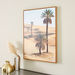 Gala Palm Tree Framed Canvas Wall Art - 50x70x2.8 cm-Framed Pictures-thumbnailMobile-1