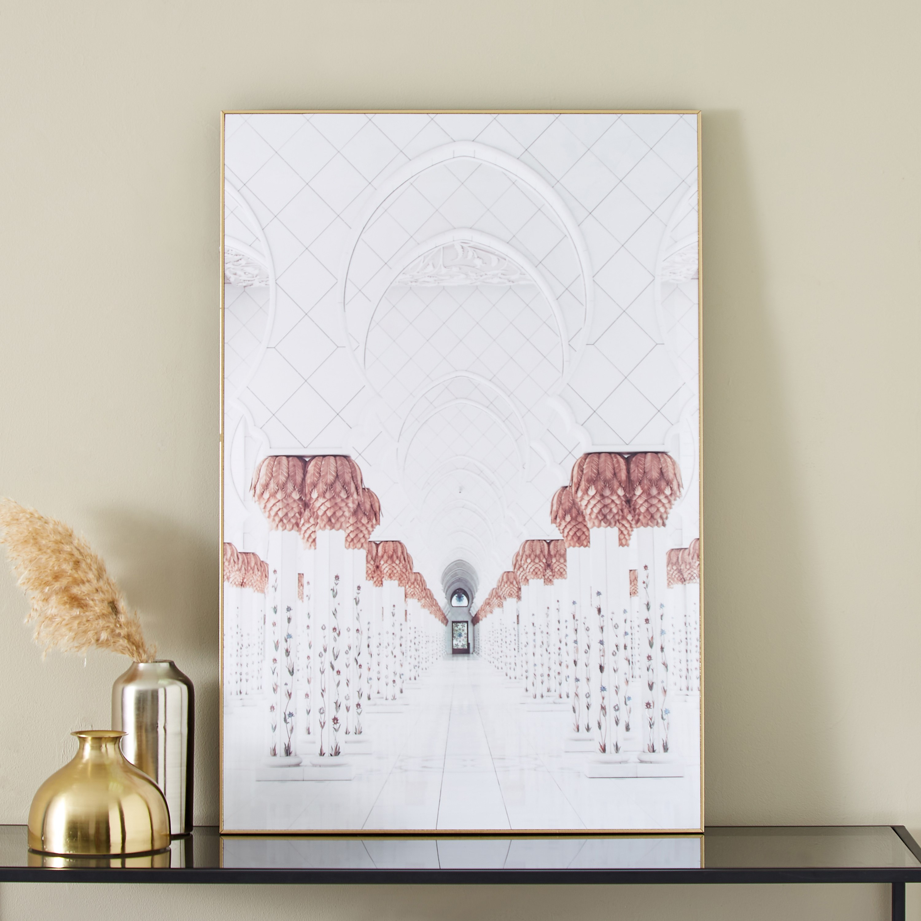 لوحة حائط مؤطرة من جالا - 60x90x2.5 سم-hbxhomeware-hbxdecorandfurnishings-image-1