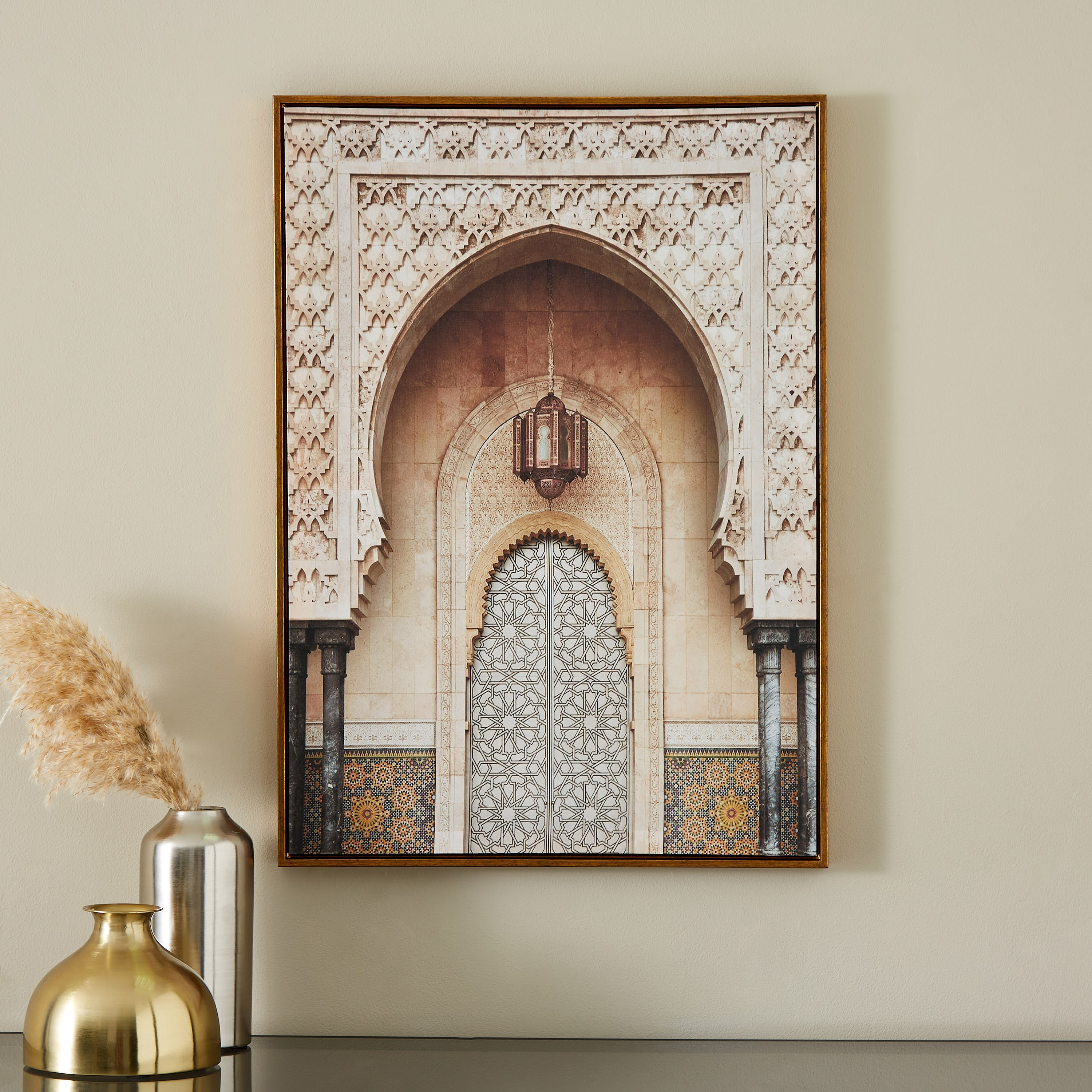 زينة حائط كانفاس مؤطرة من جالا - 50x70x2.8 سم-hbxhomeware-hbxdecorandfurnishings-image-1