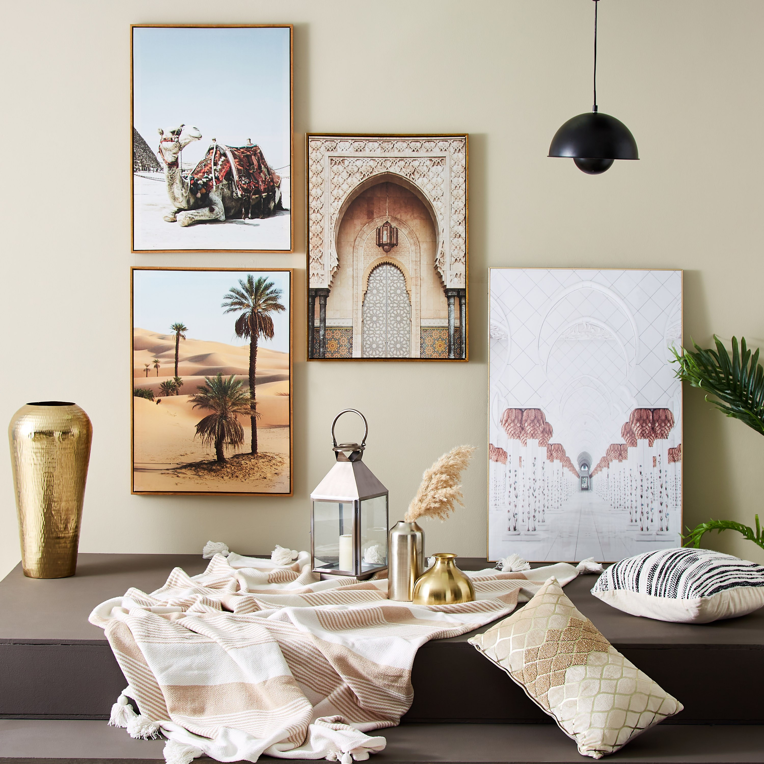 زينة حائط كانفاس مؤطرة من جالا - 50x70x2.8 سم-hbxhomeware-hbxdecorandfurnishings-image-4