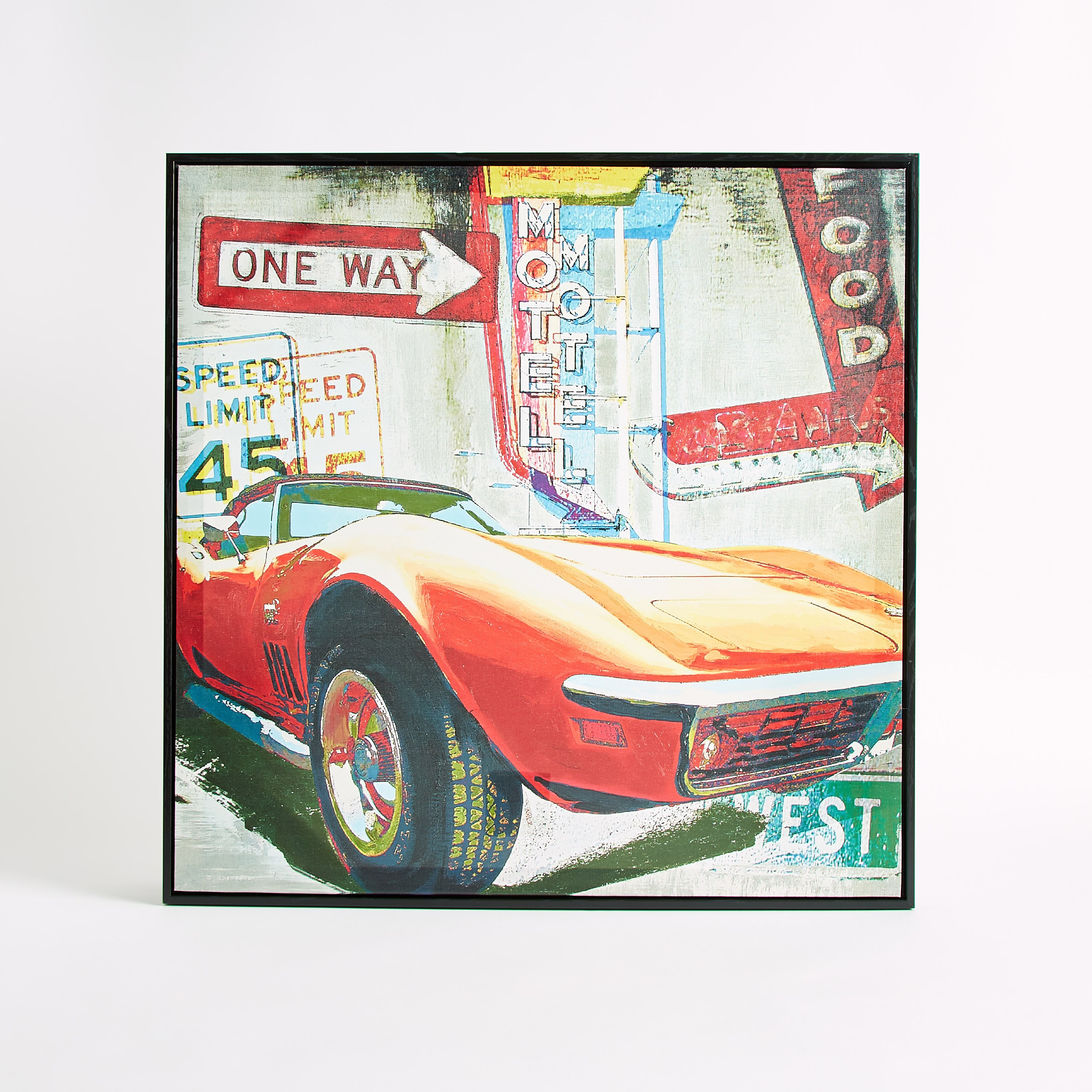 Gala Car Framed Canvas Wall Art - 60x60x2.8 cm-PROMO_HB_AE_B1G1_250925-image-5